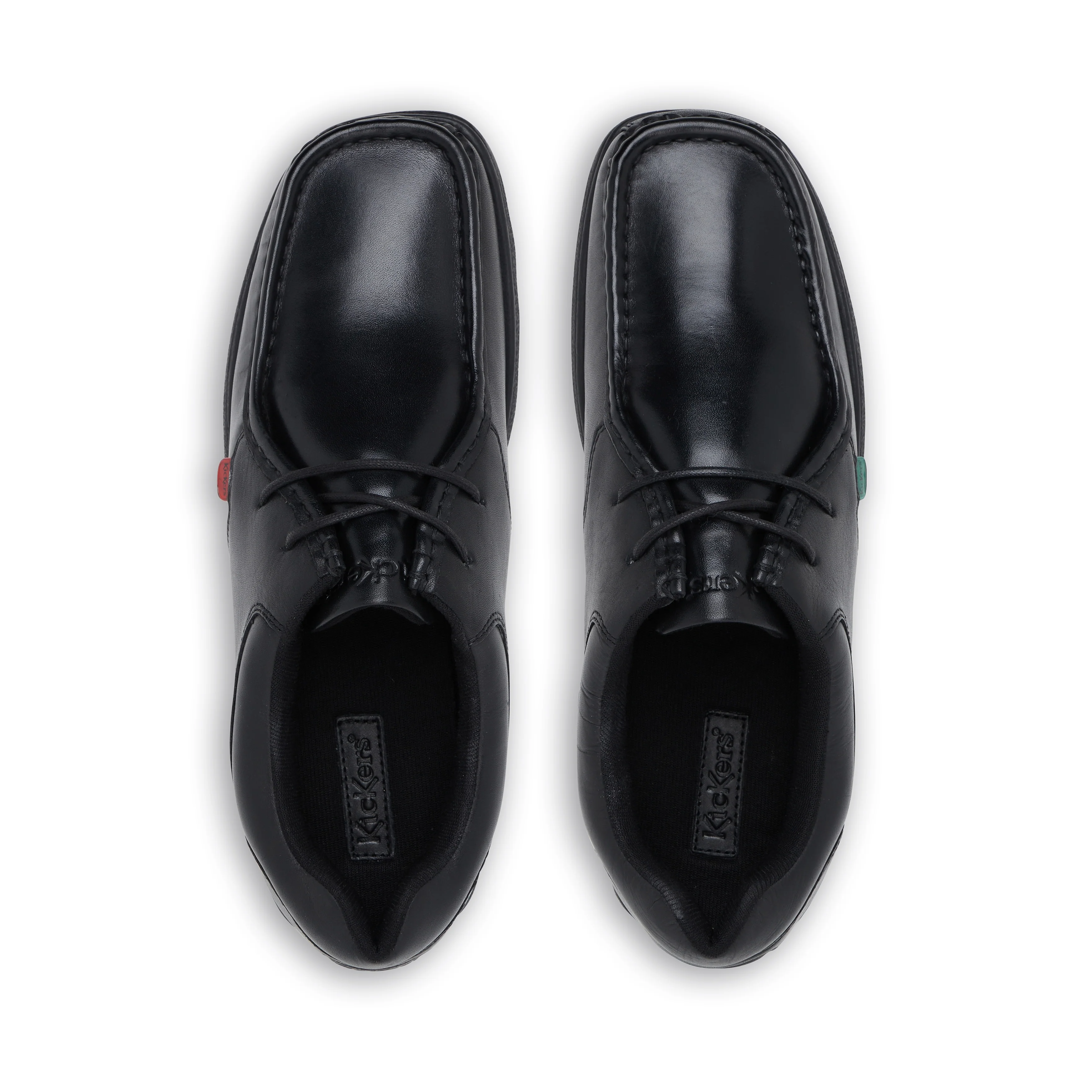 Adult Mens Fragma Lace Leather Black - Image 4
