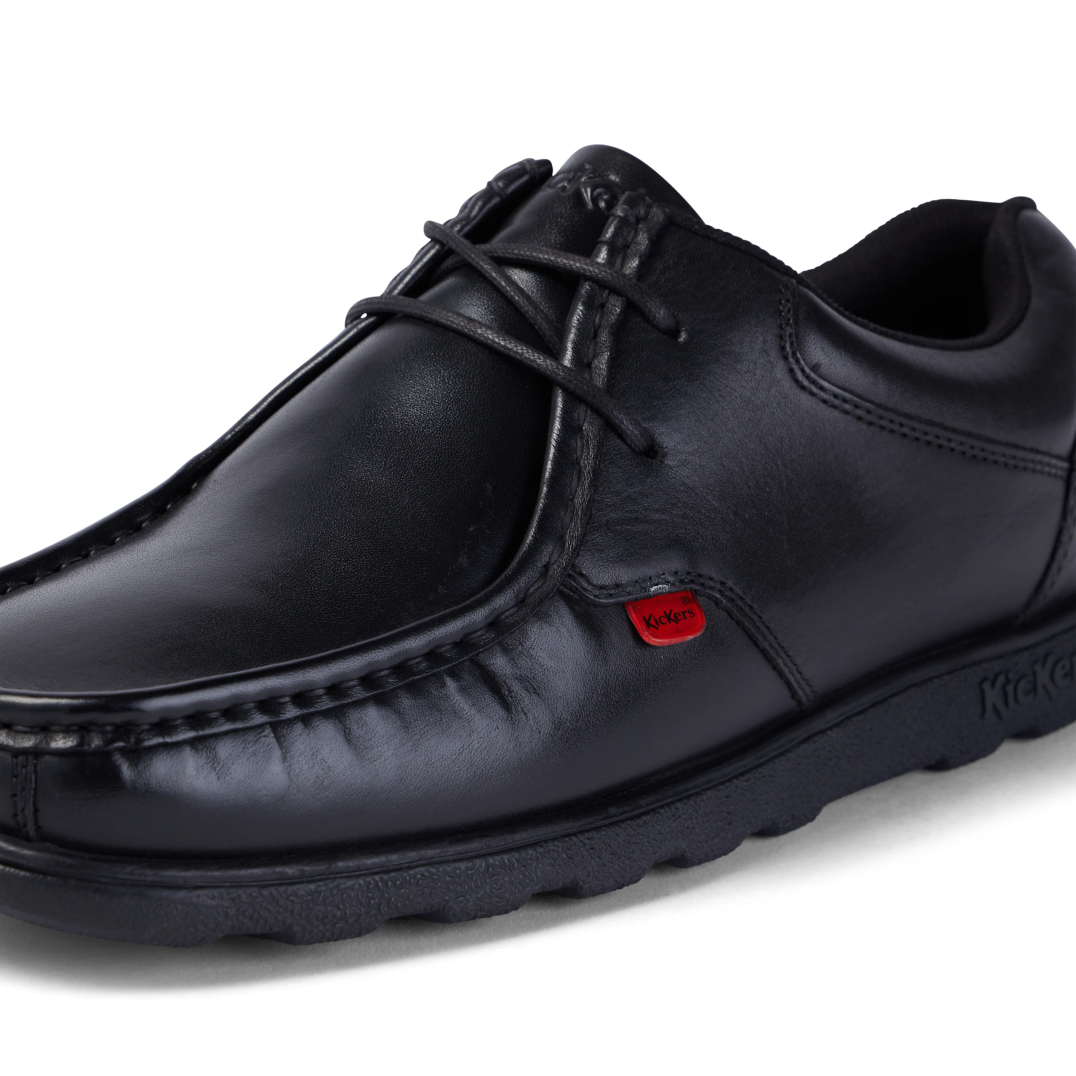 Adult Mens Fragma Lace Leather Black - Image 6