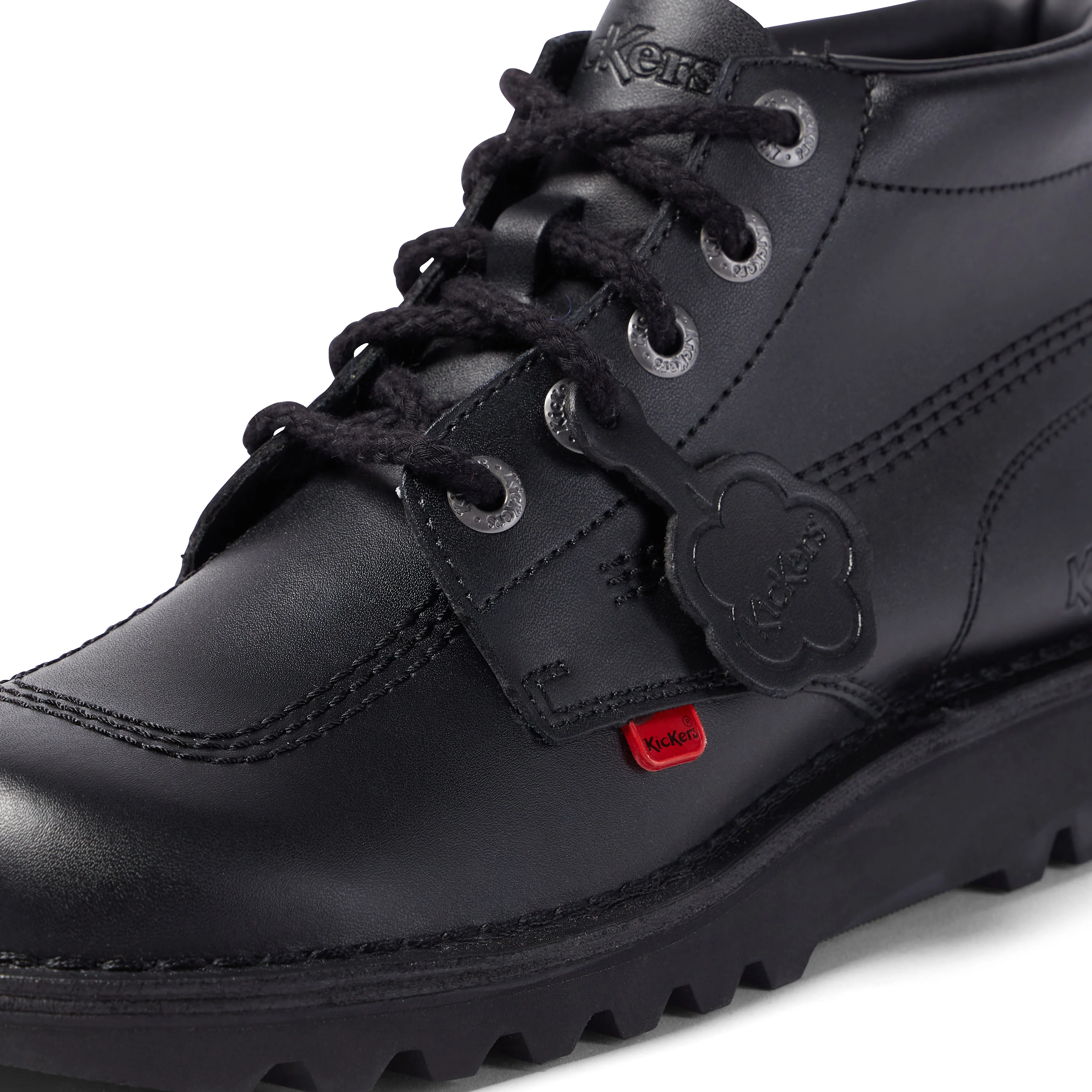Adult Mens Kick Hi Leather Black - Image 6