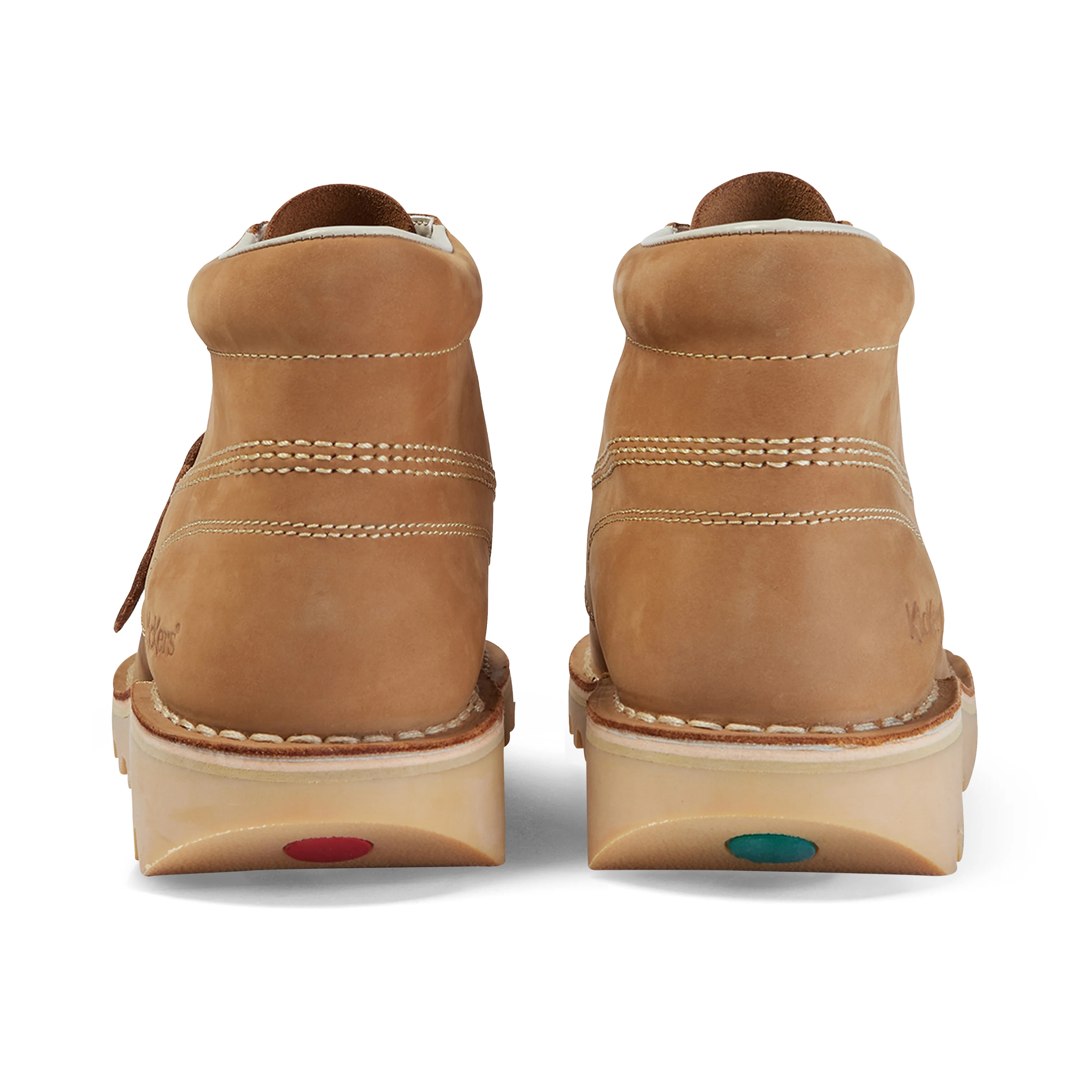 Adult Mens Kick Hi Nubuck Tan - Image 5