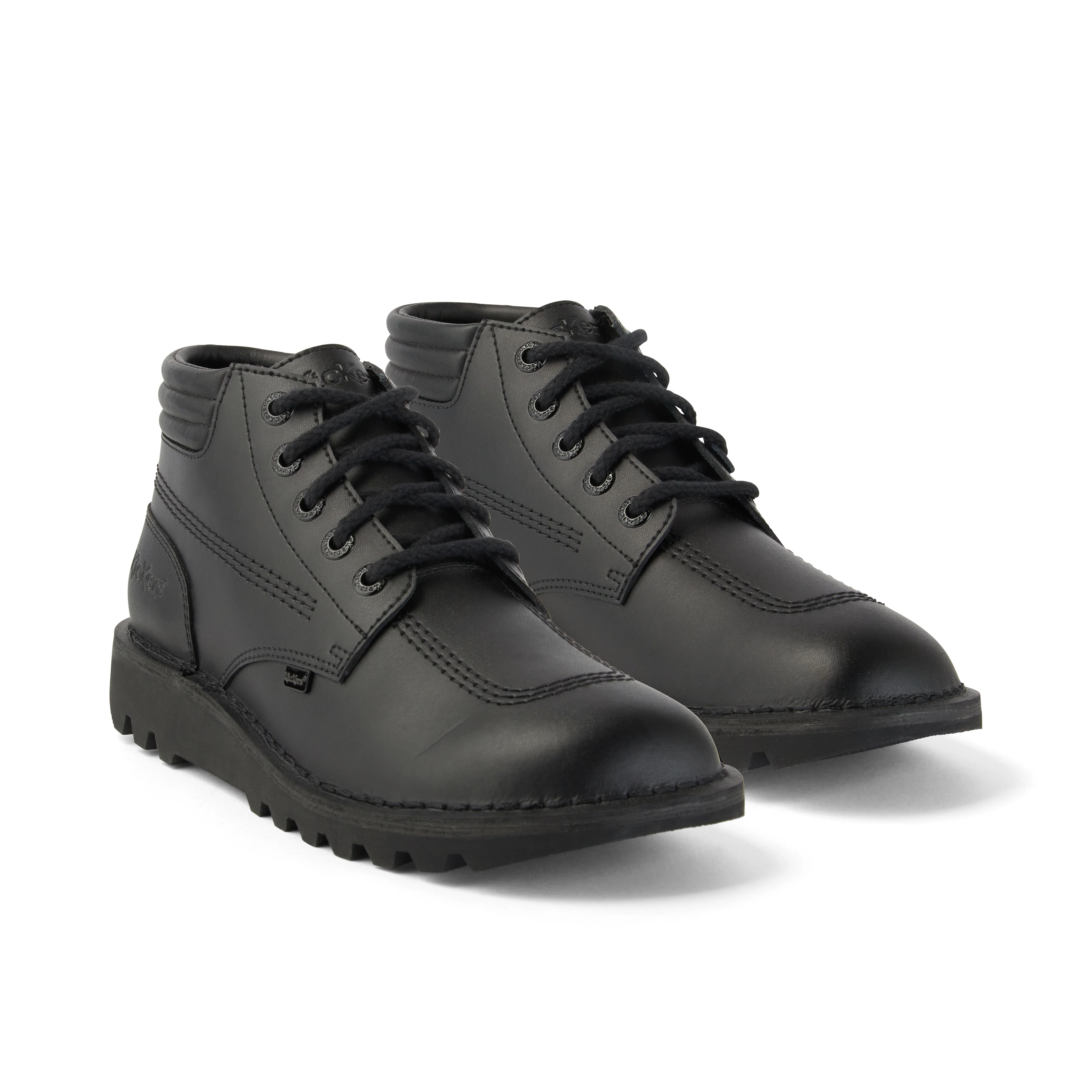 Adult Mens Kick Hi Padded Leather Black - Image 3
