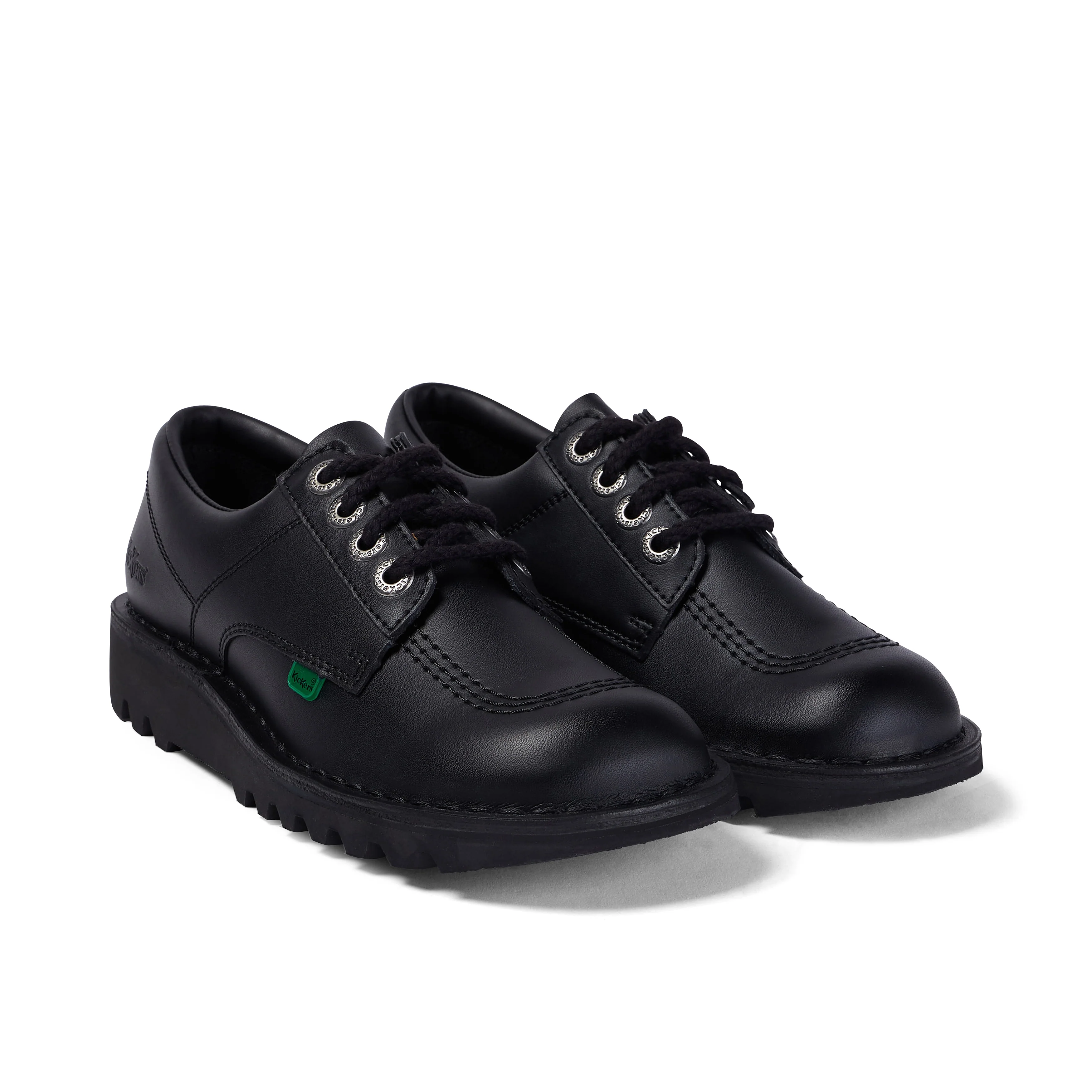Adult Mens Kick Lo Leather Black - Image 3