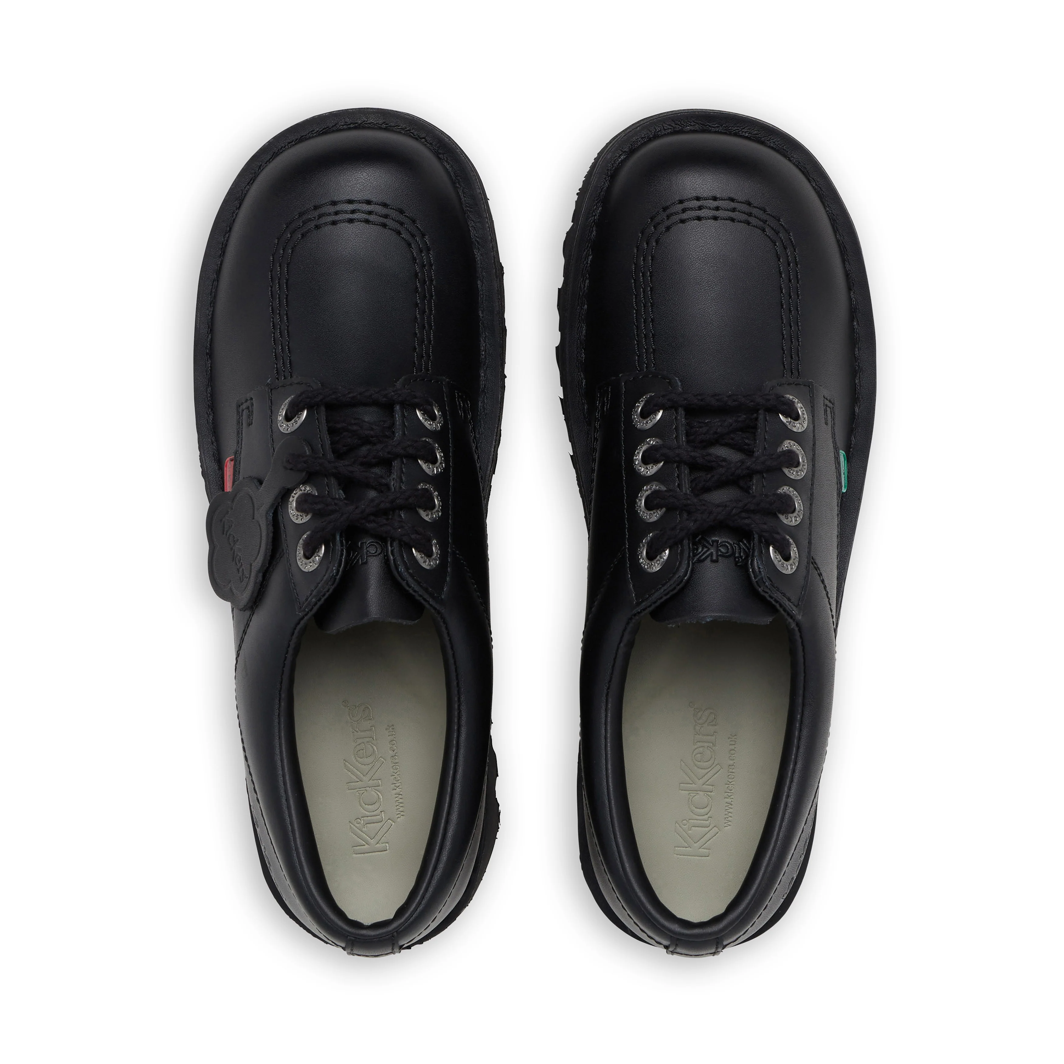Adult Mens Kick Lo Leather Black - Image 4