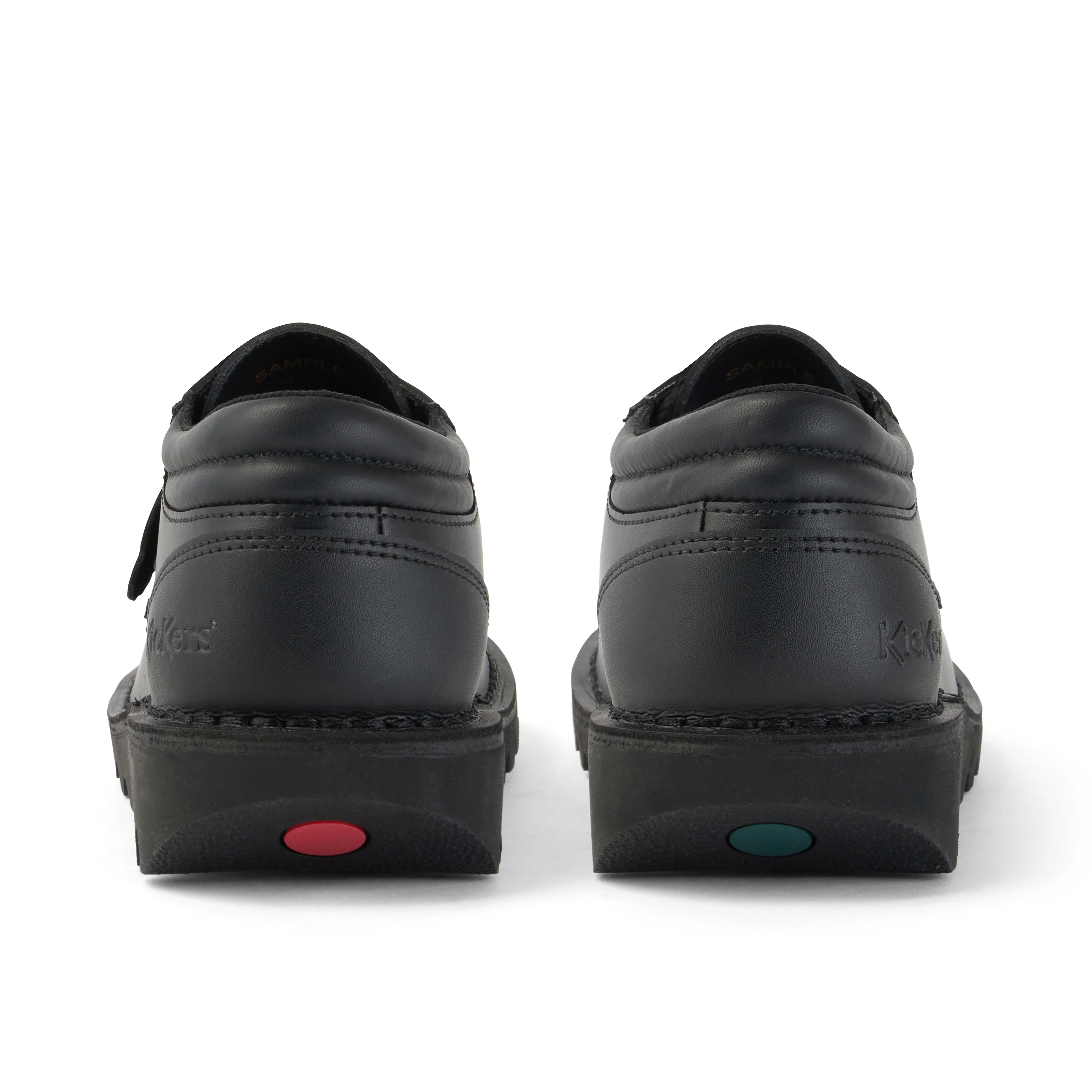 Adult Mens Kick Lo Padded Leather Black - Image 5