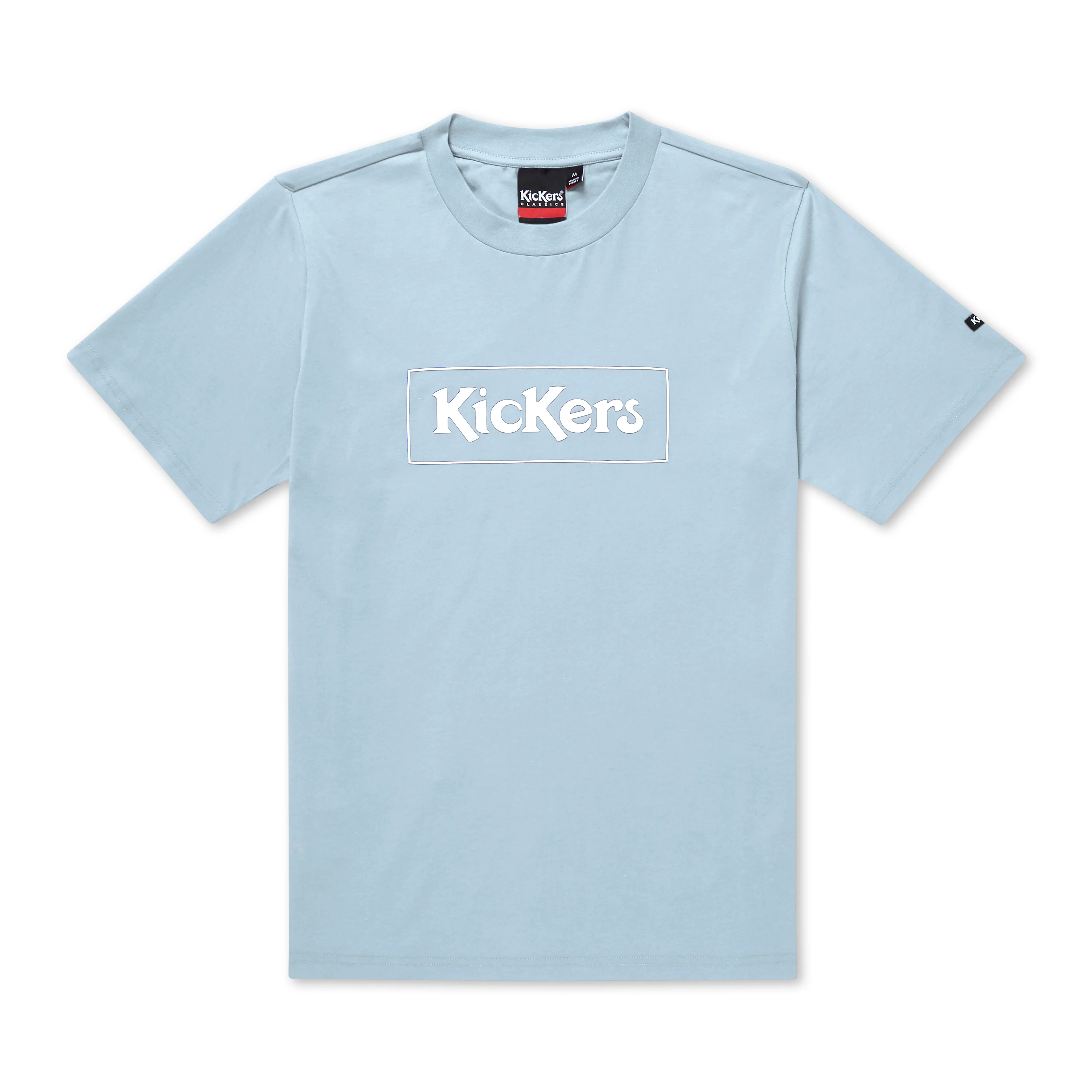 Adult Mens Kickers Classic Box Tee Blue
