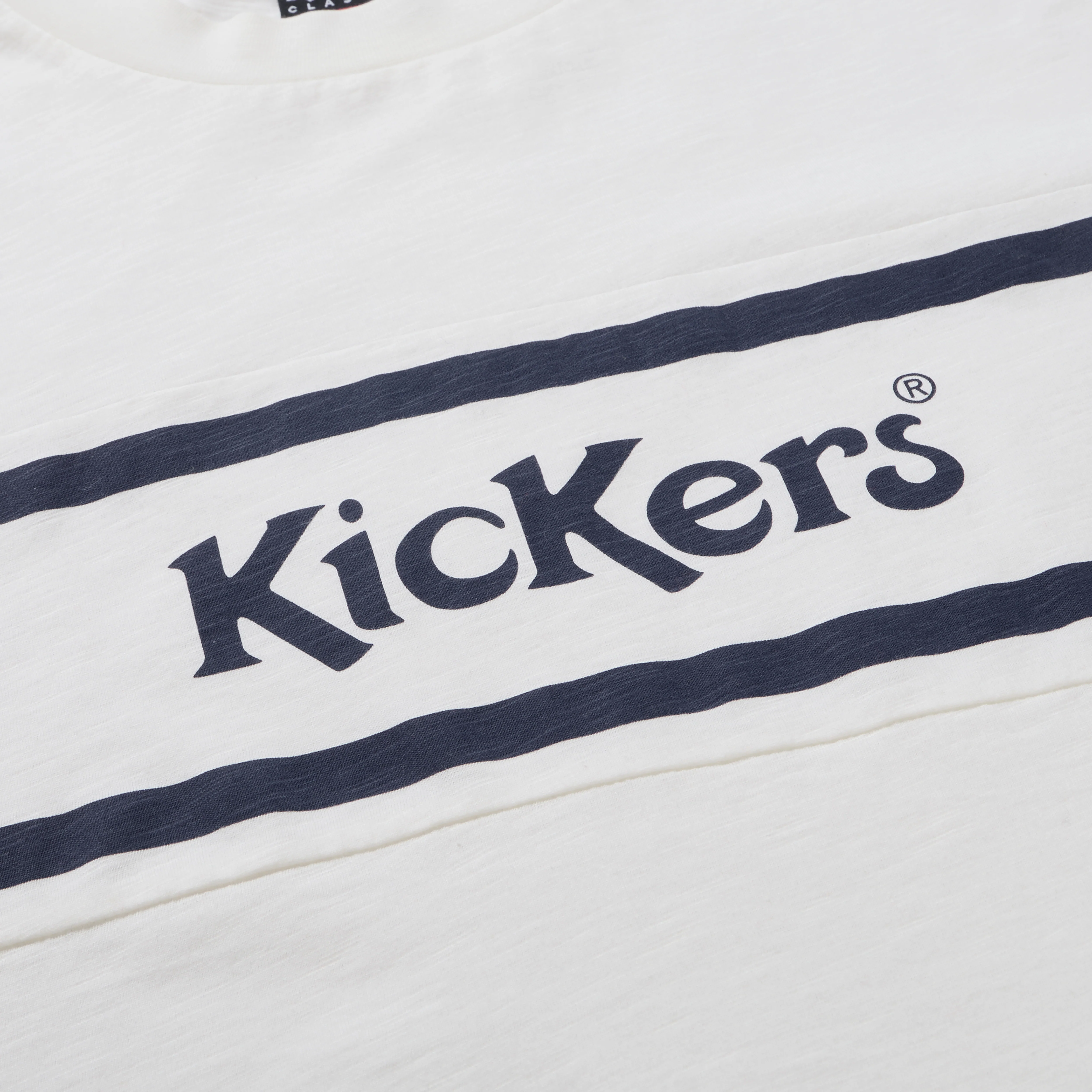 Adult Mens Kickers Classic Short Sleeve Tee White - Image 5