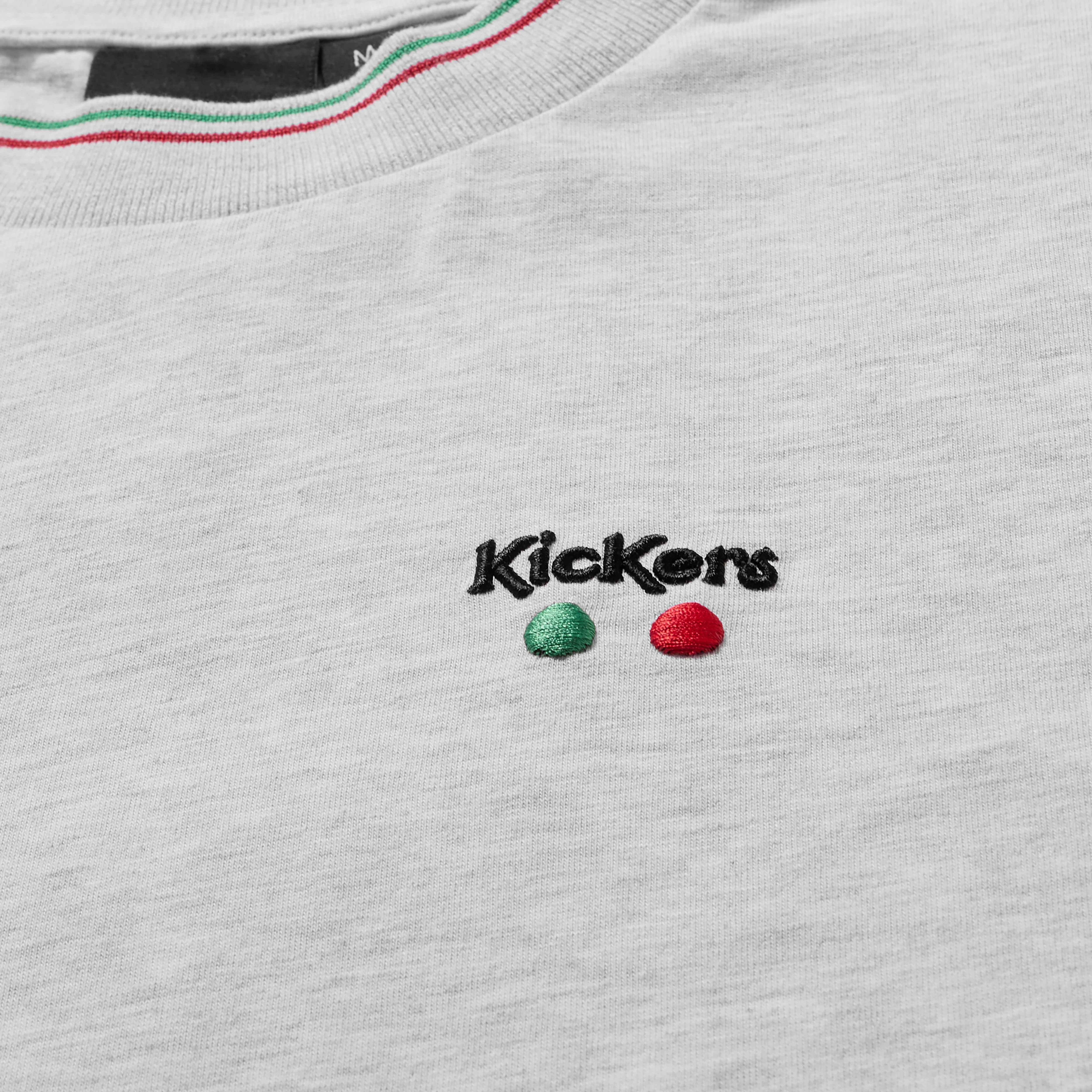 Adult Mens Kickers Classic Tee Grey - Image 5