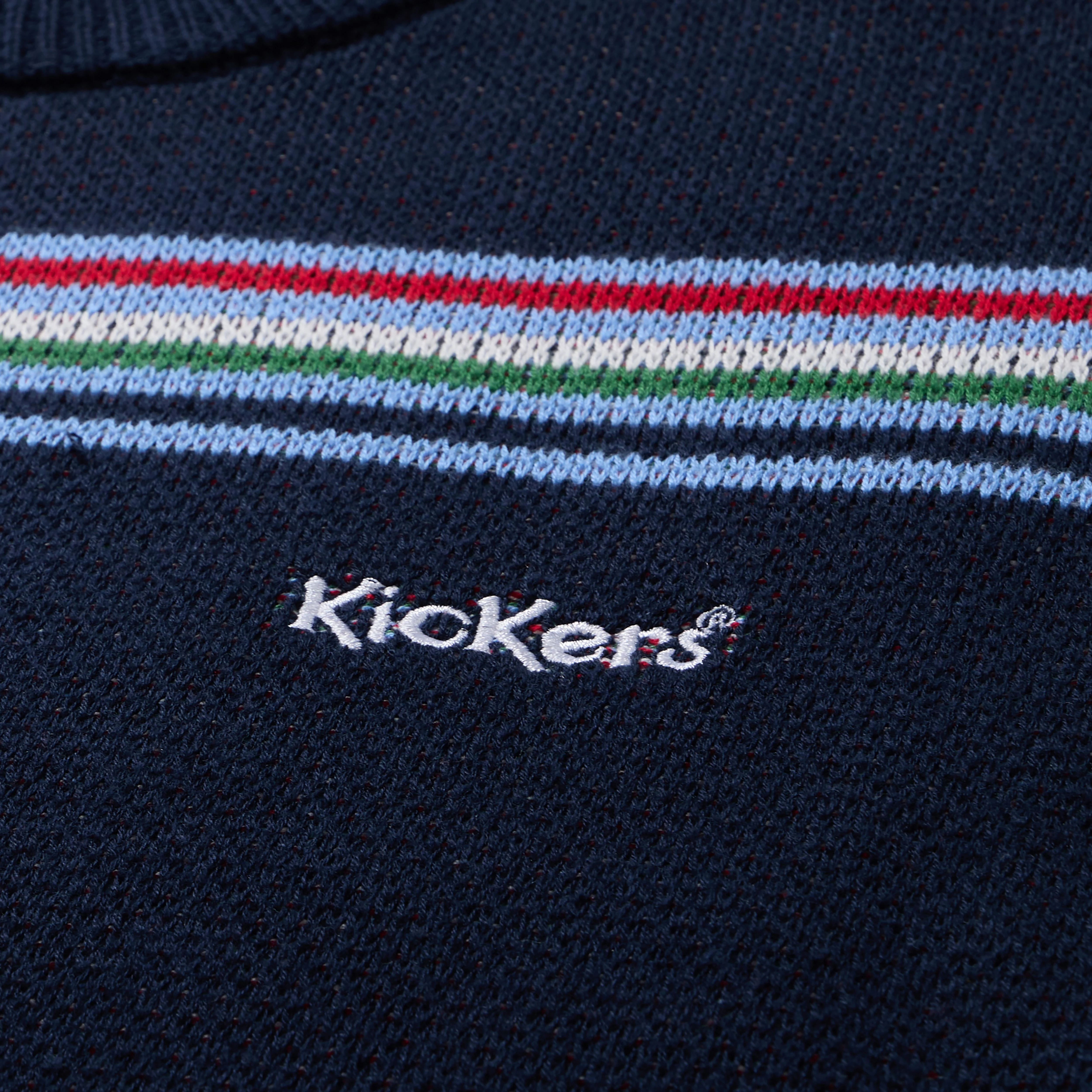 Adult Mens Kickers Crew Knit Navy - Image 5