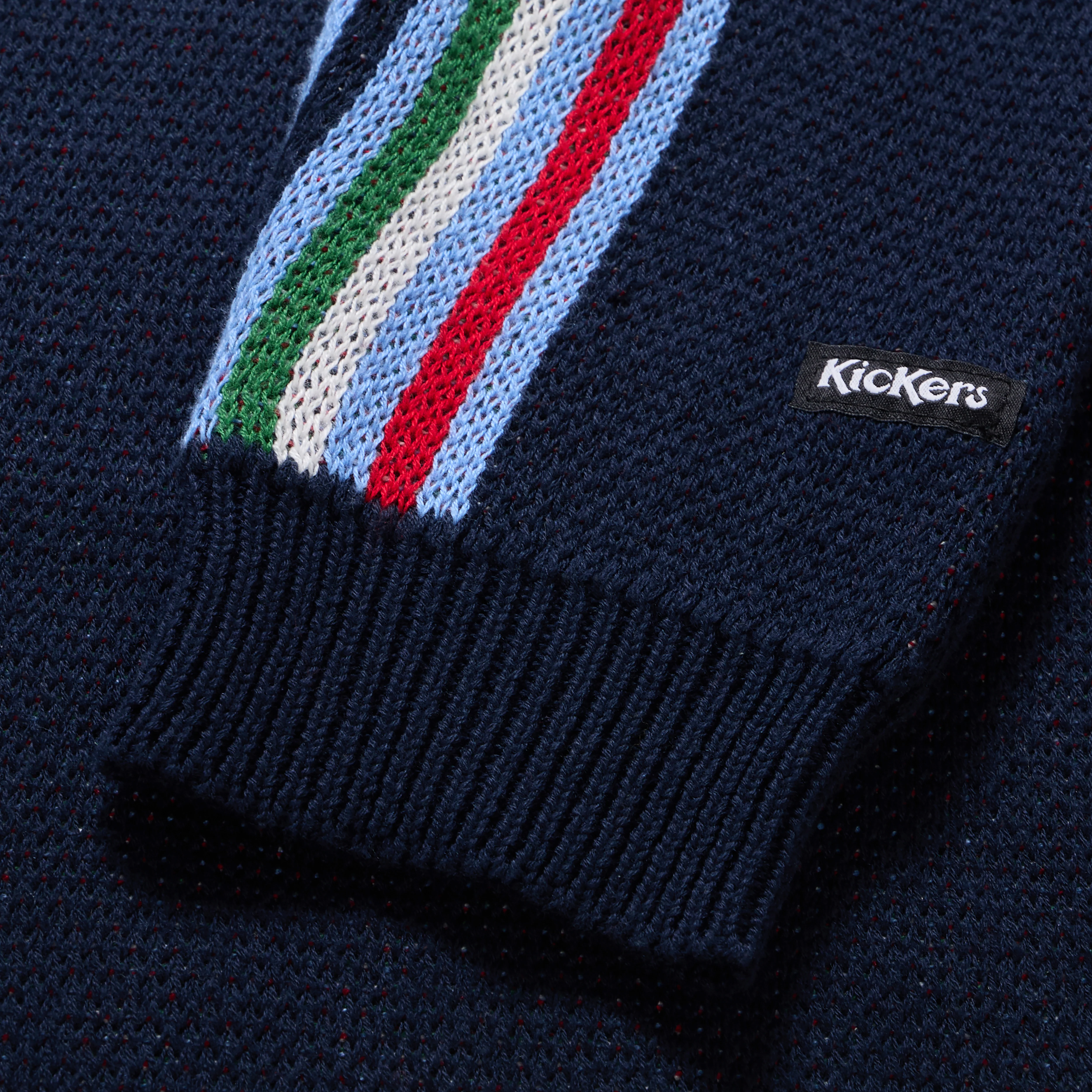 Adult Mens Kickers Crew Knit Navy - Image 6