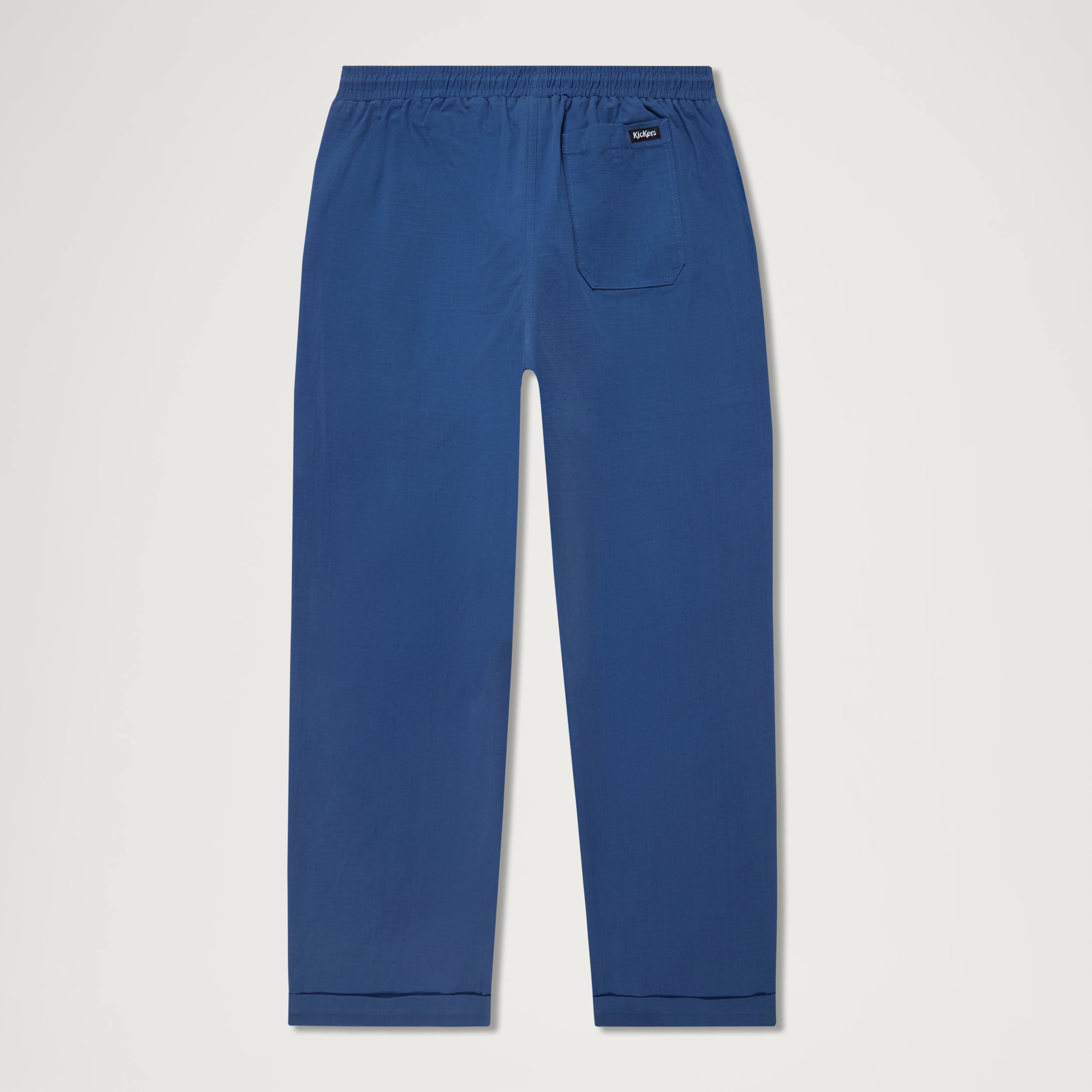 Adult Mens Kickers Wide Leg Drawstring Trouser Navy - Image 4