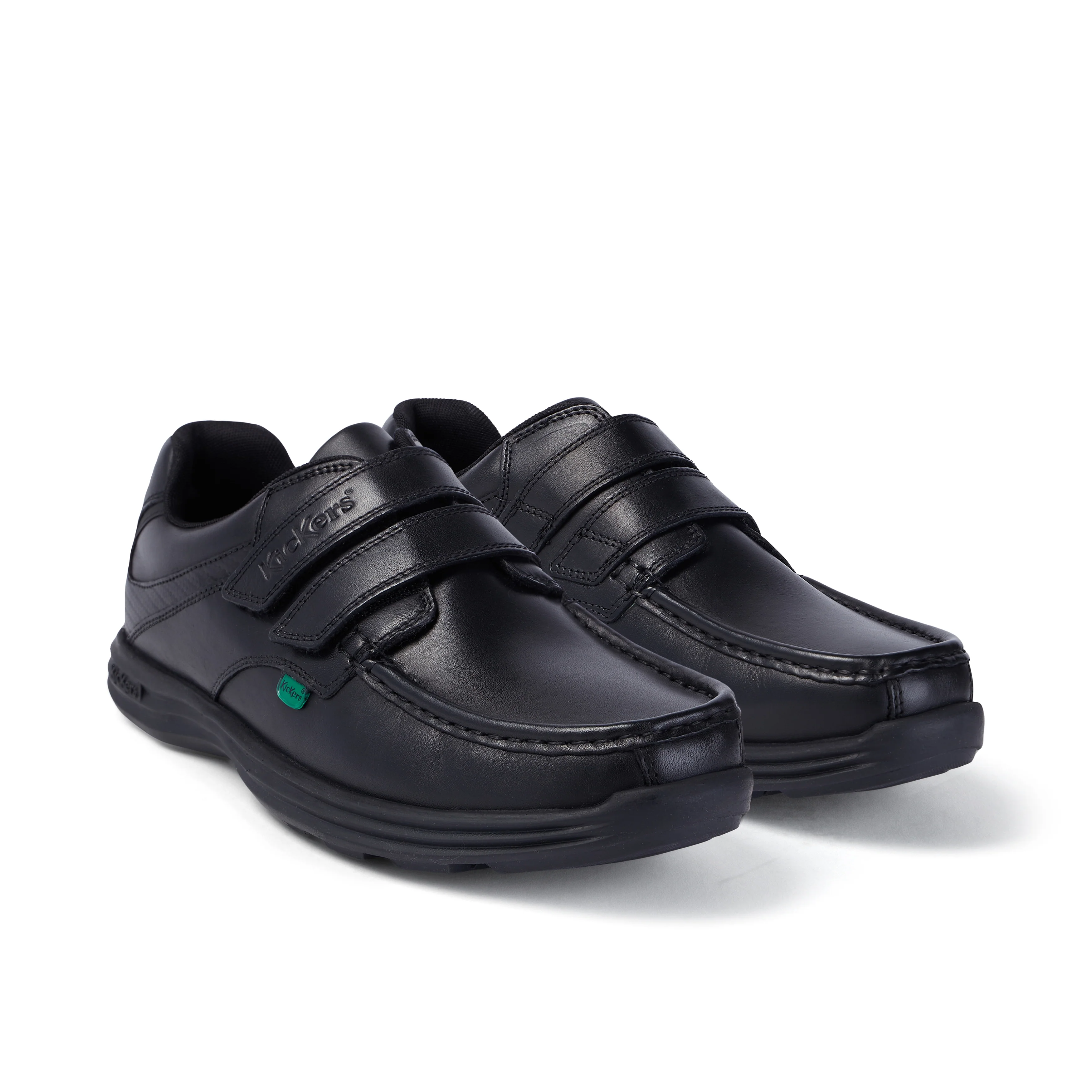 Adult Mens Reasan Strap Leather Black - Image 3