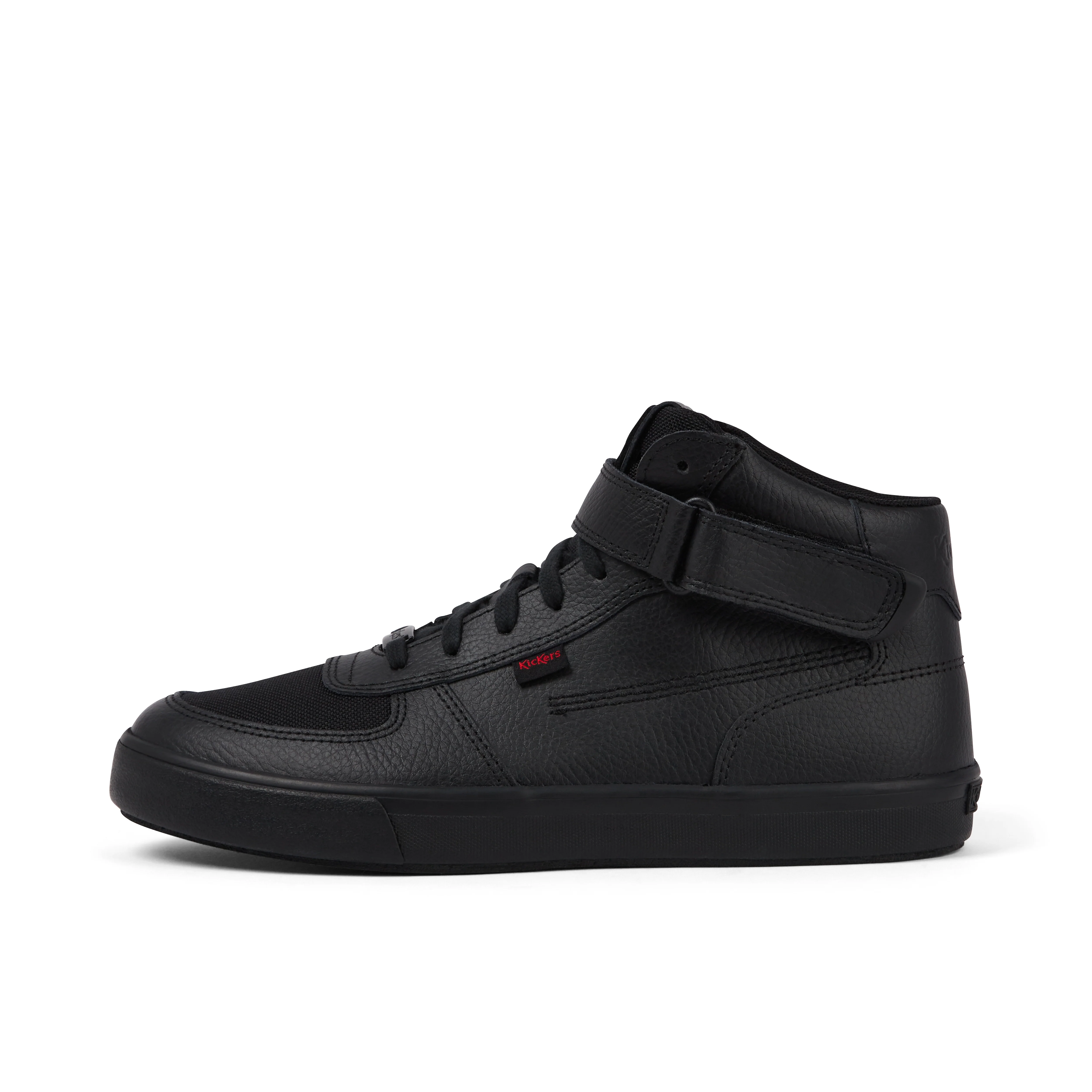 Adult Mens Tovni Hi Mix Mesh Text Boots Black