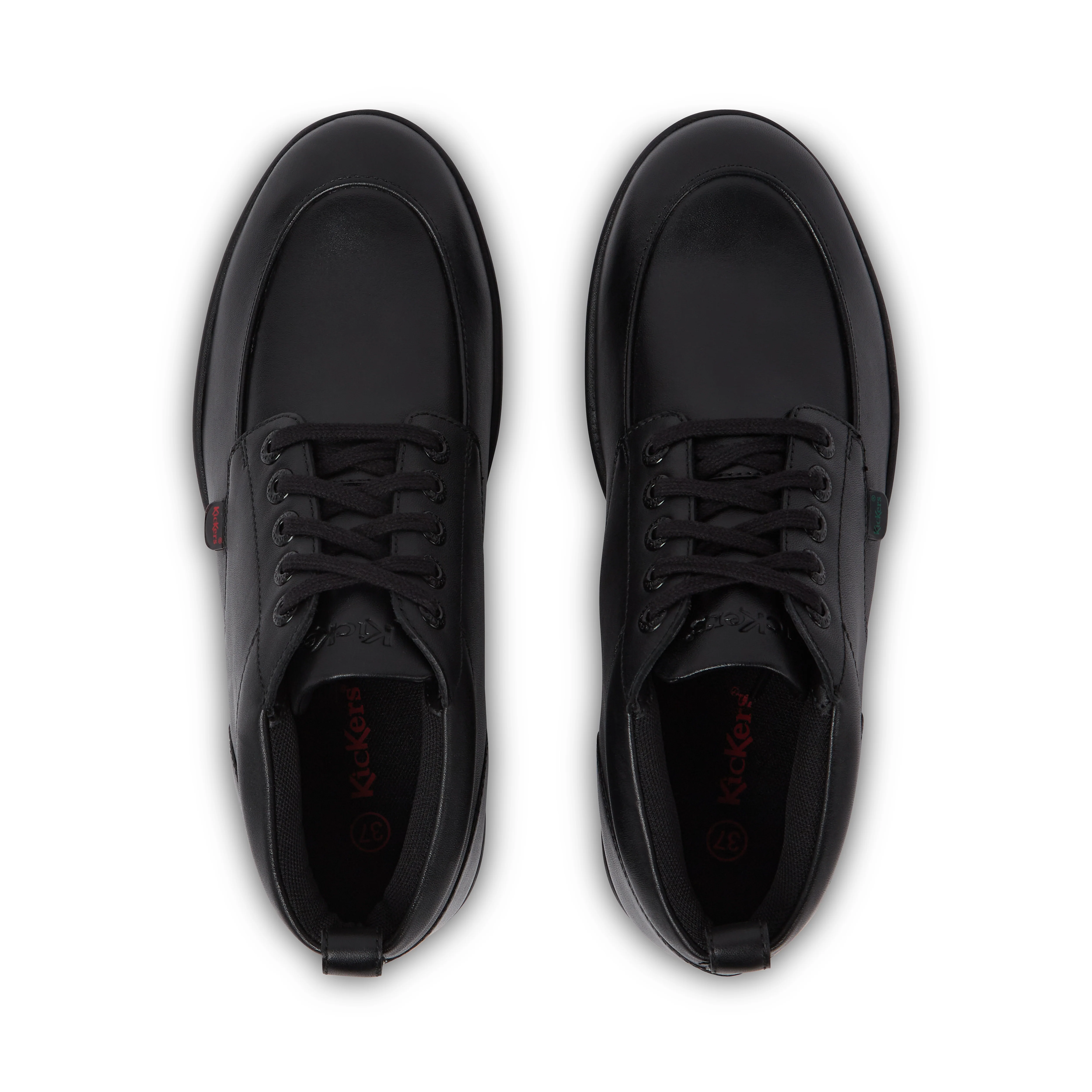 Youth Mens Troiko Hi Leather Boots Black - Image 4