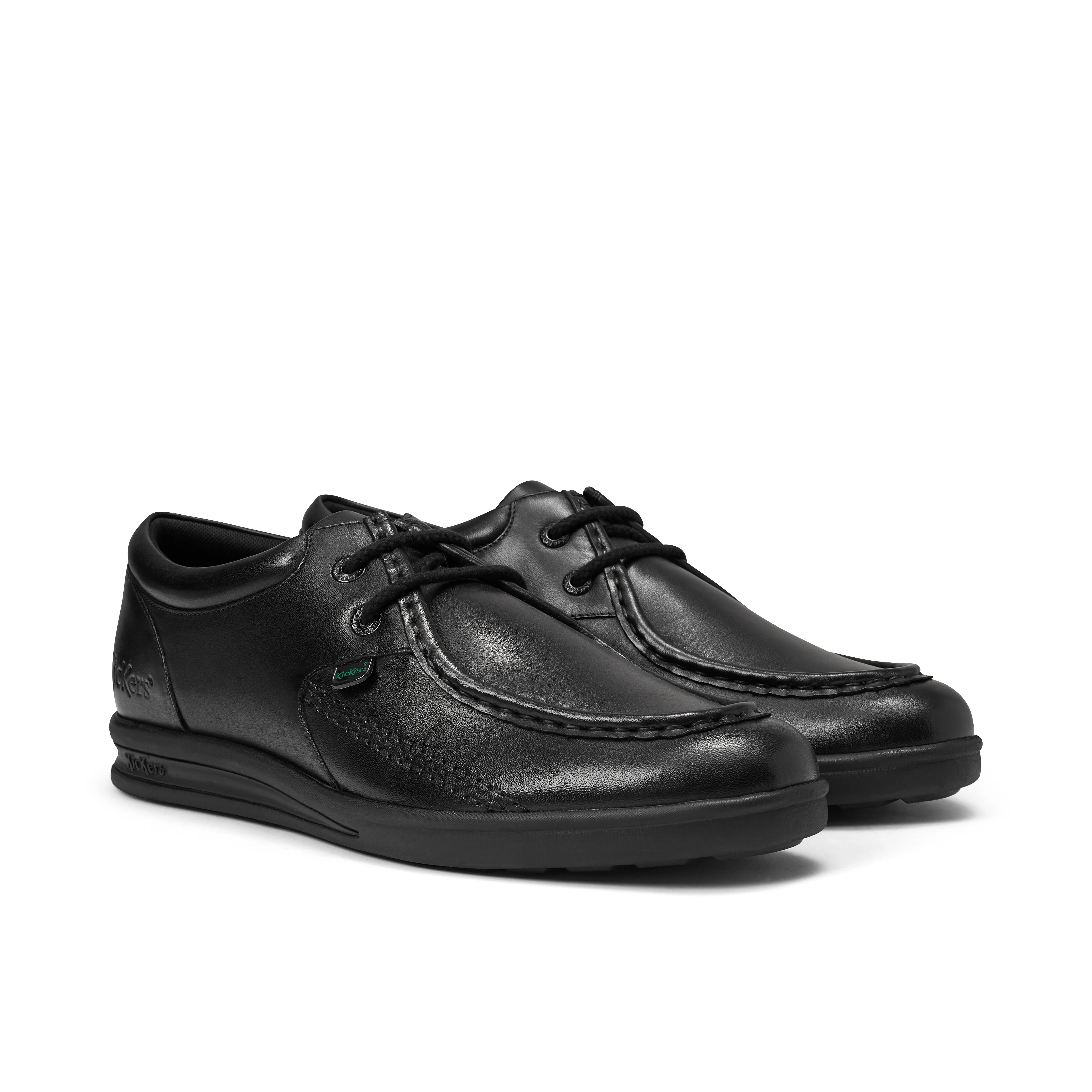 Adult Mens Troiko Wall Leather Black - Image 3