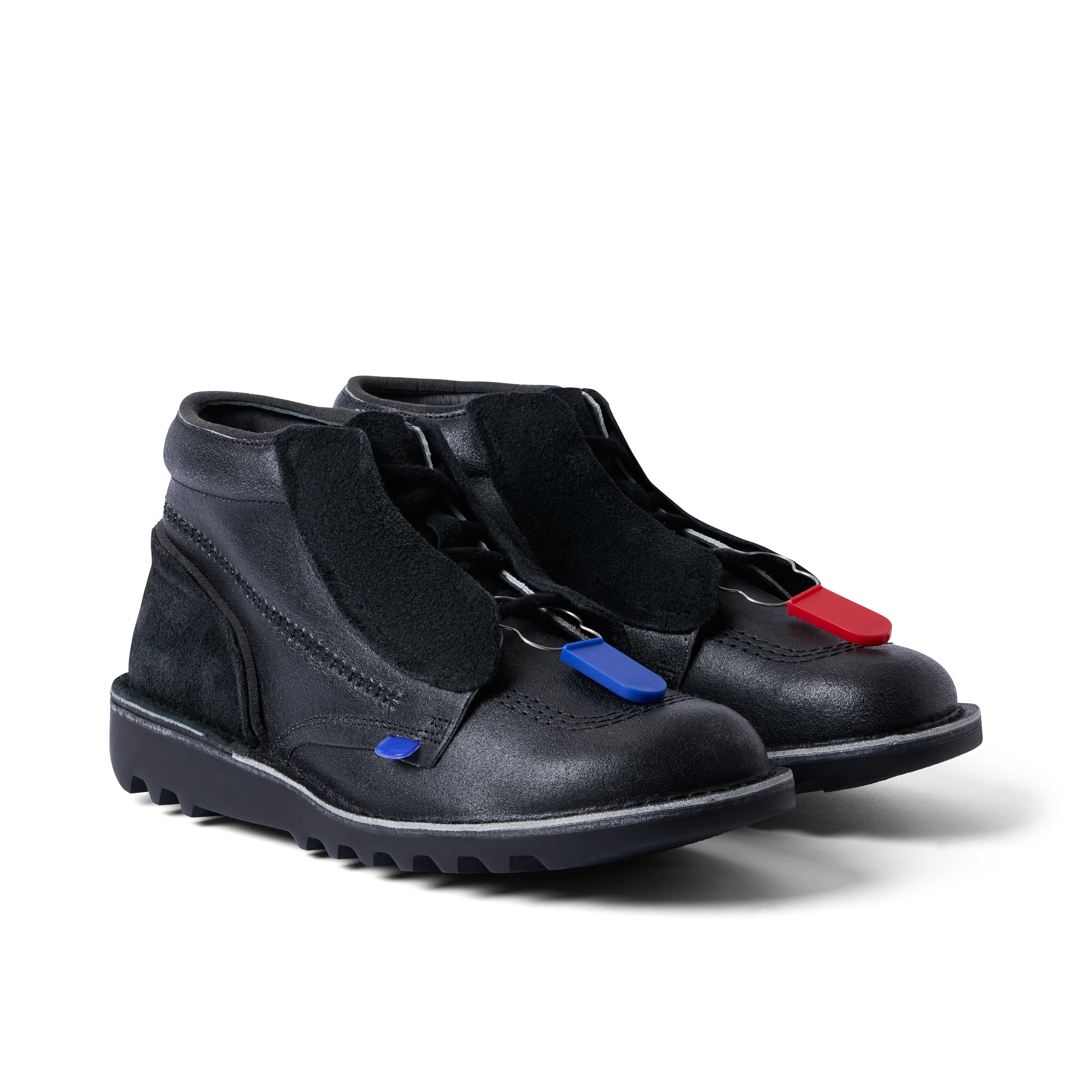 Adult Unisex ACW* Kick Hi Leather Boots Black - Image 3