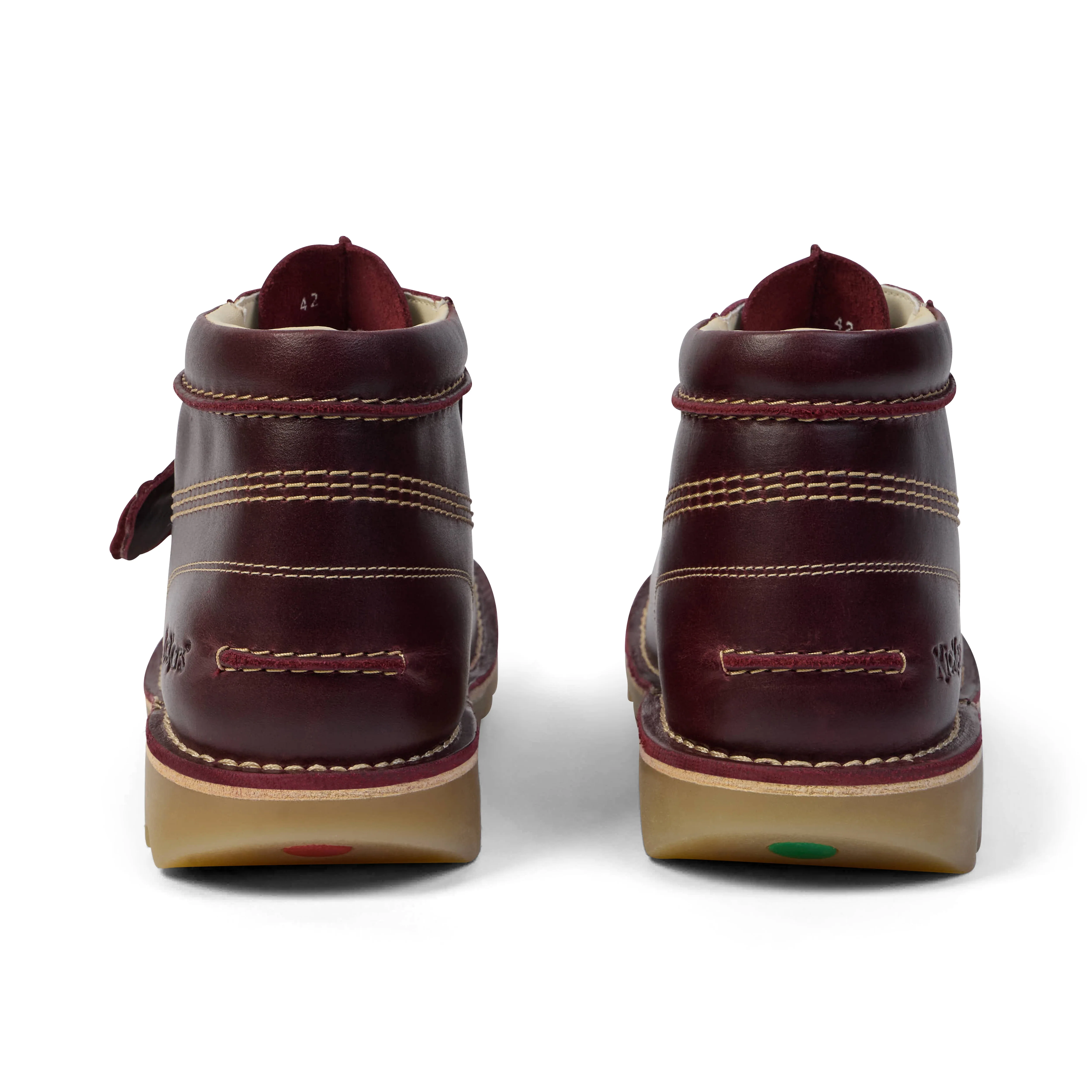 Adult Unisex Kick Hi Central Dark Red - Image 5