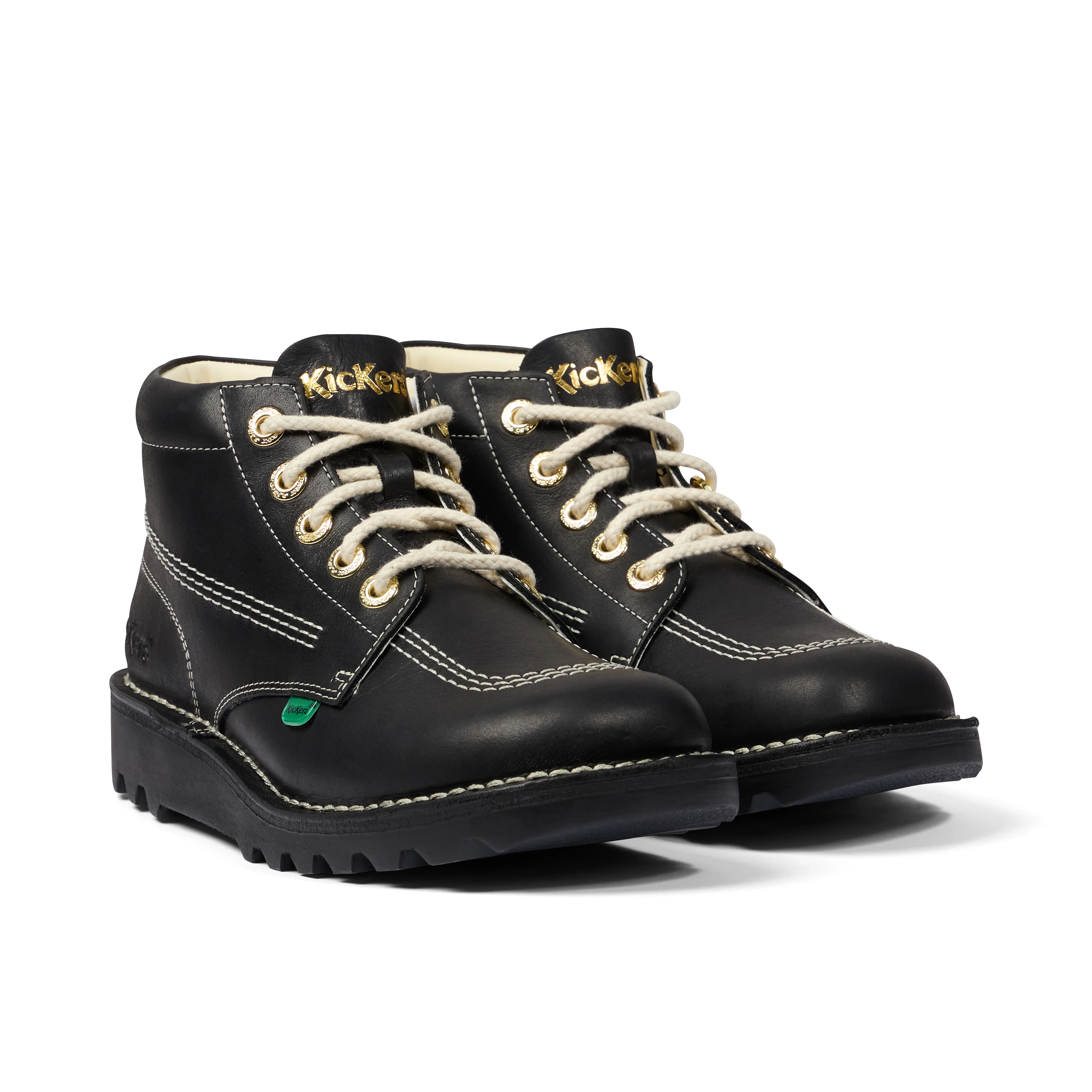 Adult Unisex Kick Hi Goldie Boots Black - Image 3