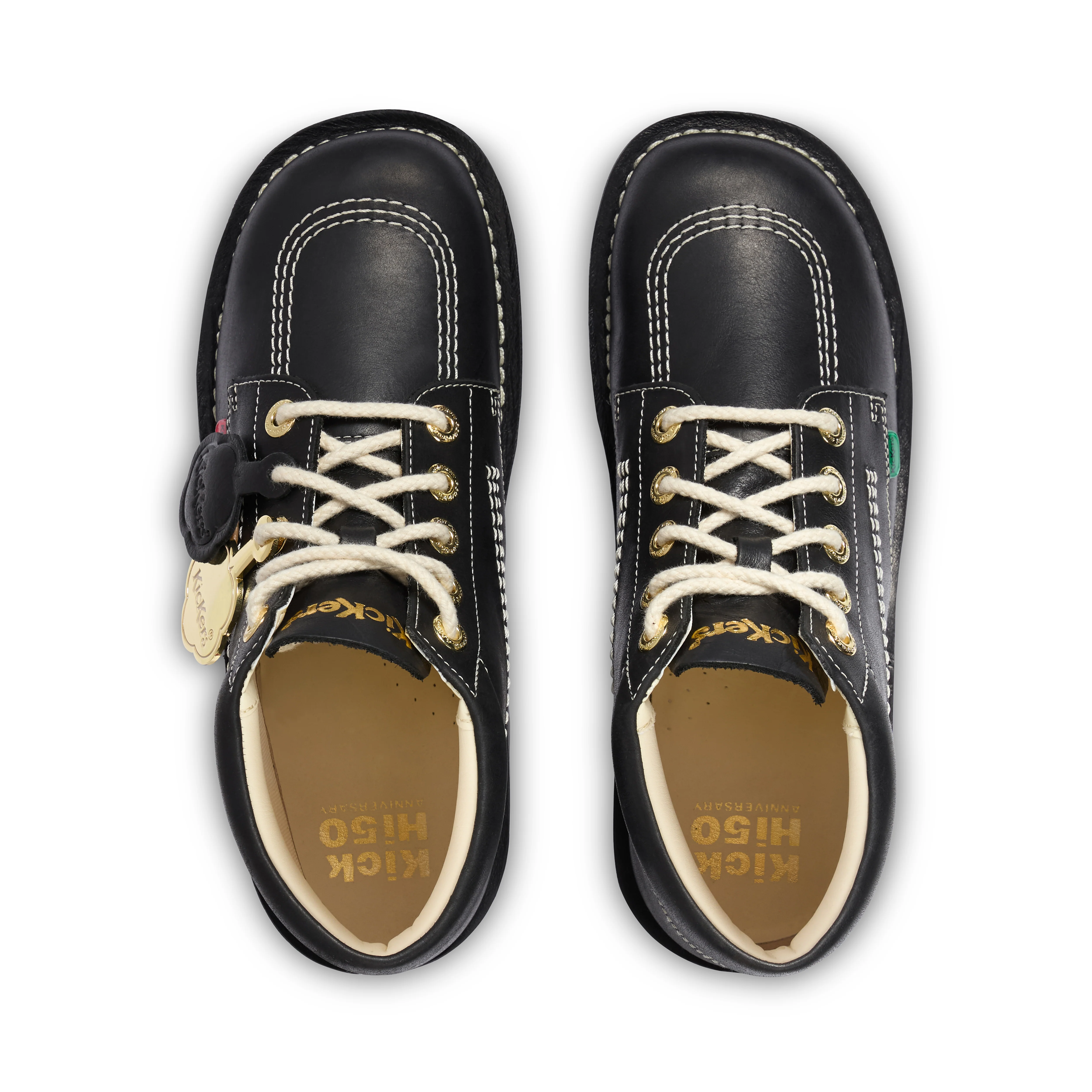 Adult Unisex Kick Hi Goldie Boots Black - Image 4