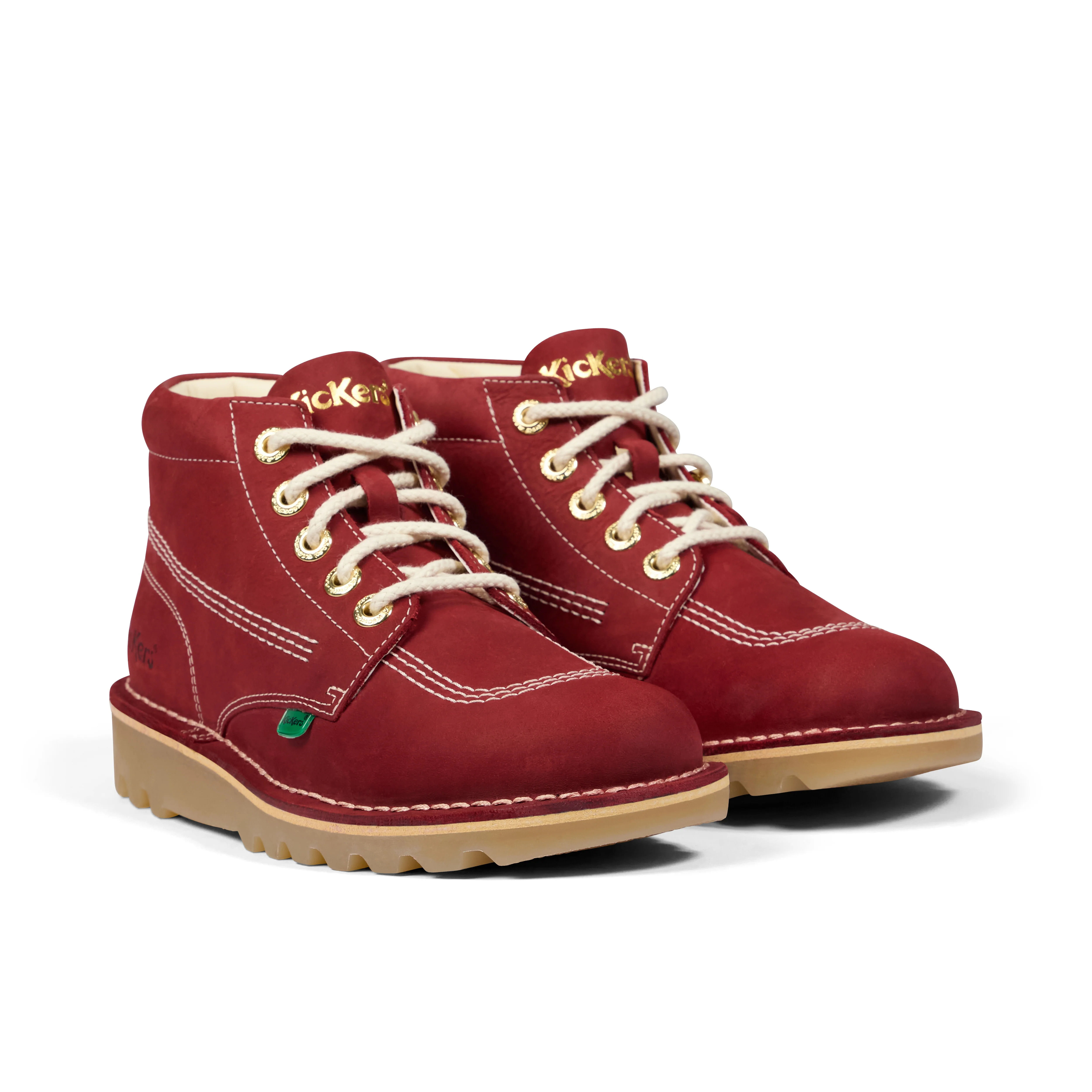 Adult Unisex Kick Hi Goldie Boots Red - Image 3