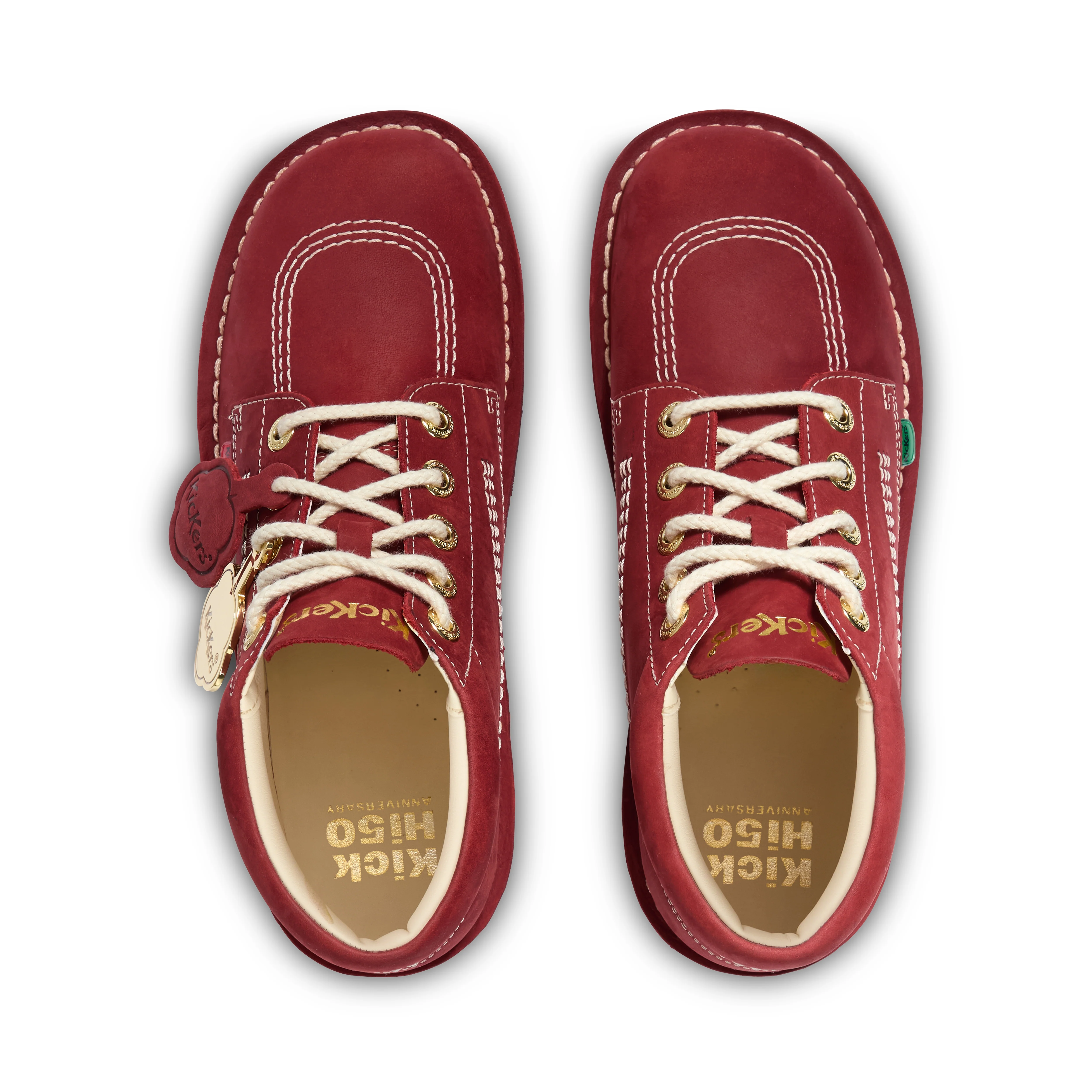 Adult Unisex Kick Hi Goldie Boots Red - Image 4