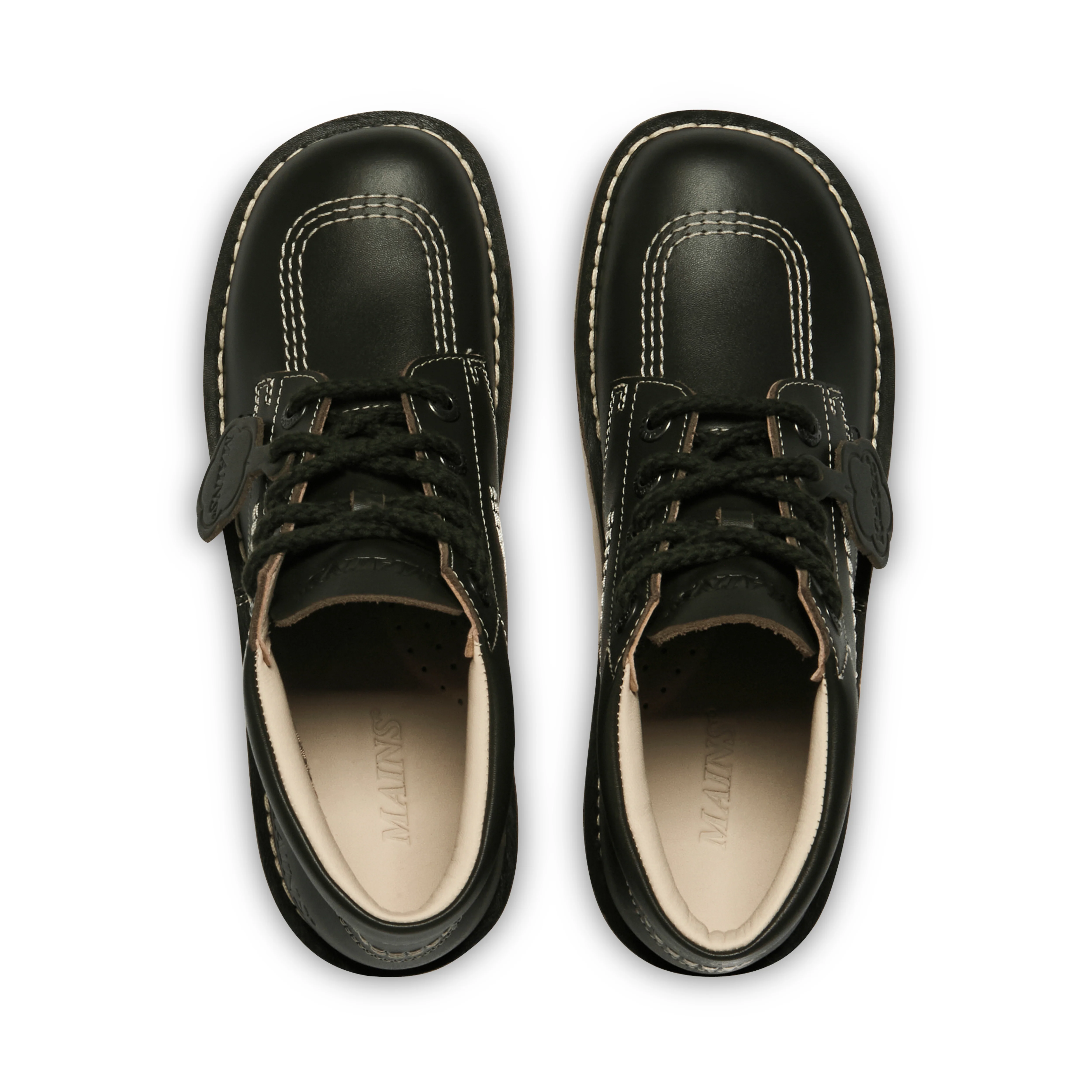 Adult Unisex Kick Hi Grain Leather Mains Dark Green - Image 4