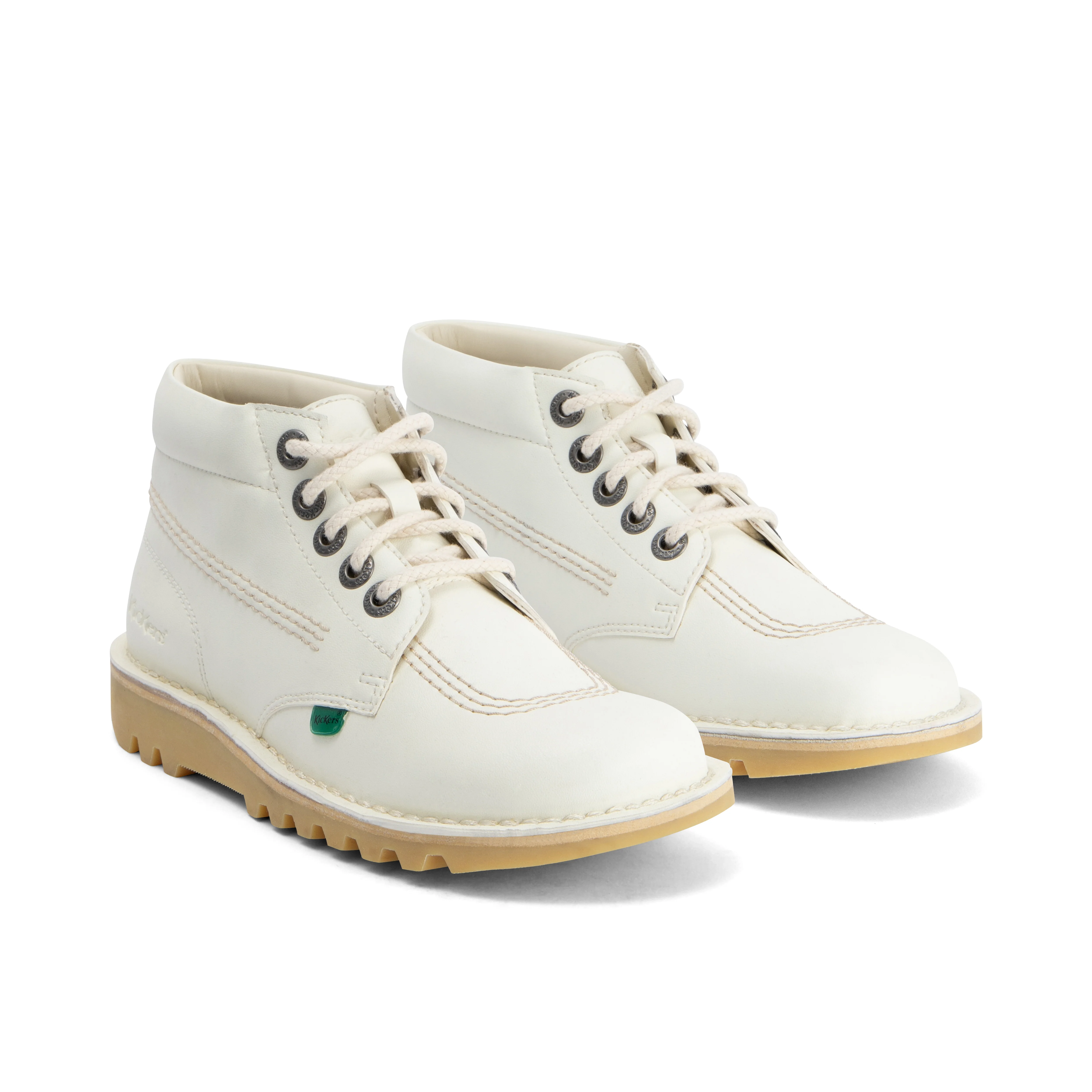 Adult Unisex Kick Hi Leather Alternative White - Image 3
