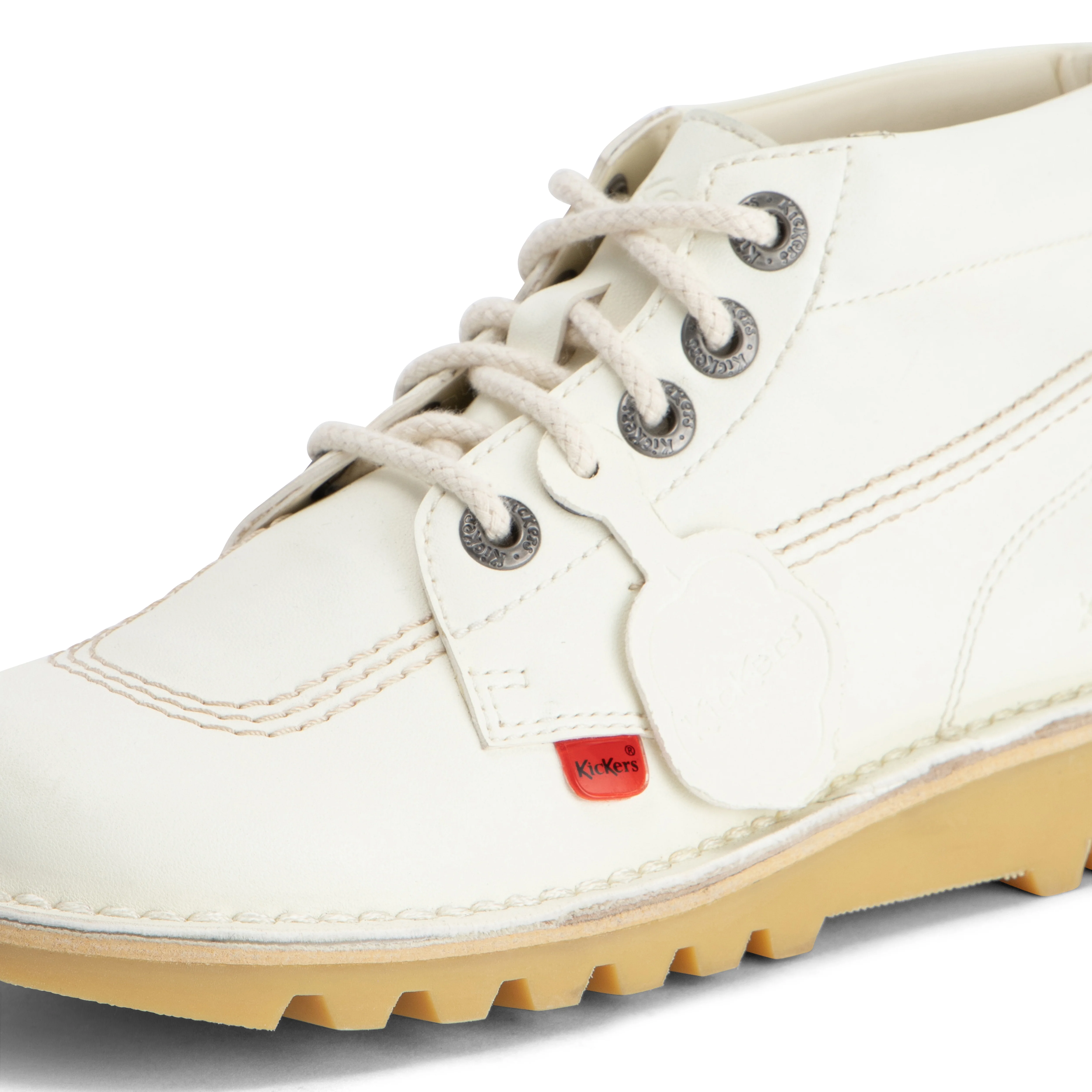 Adult Unisex Kick Hi Leather Alternative White - Image 6