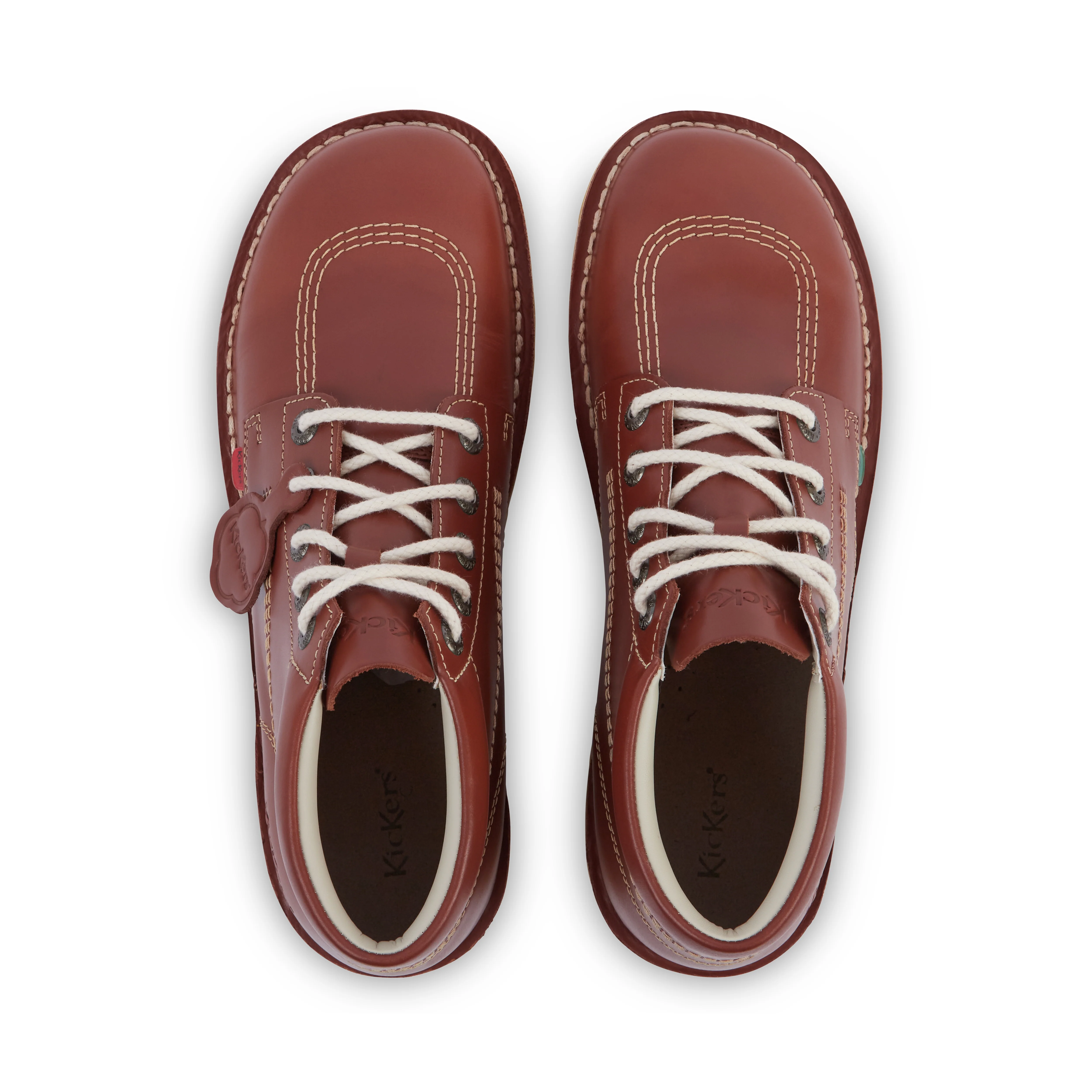 Adult Unisex Kick Hi Leather Dark Tan - Image 4