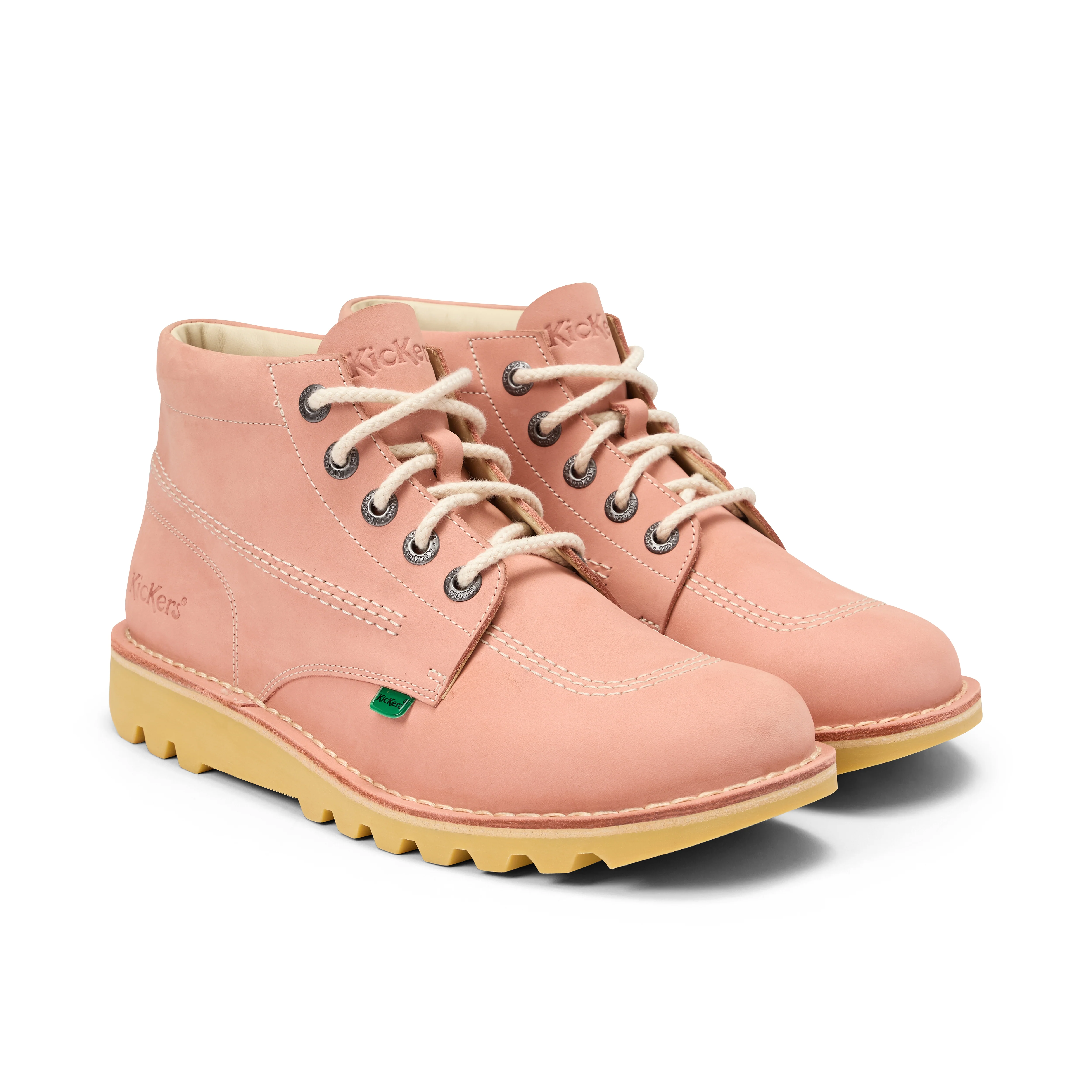 Adult Unisex Kick Hi Nubuck Light Pink - Image 3
