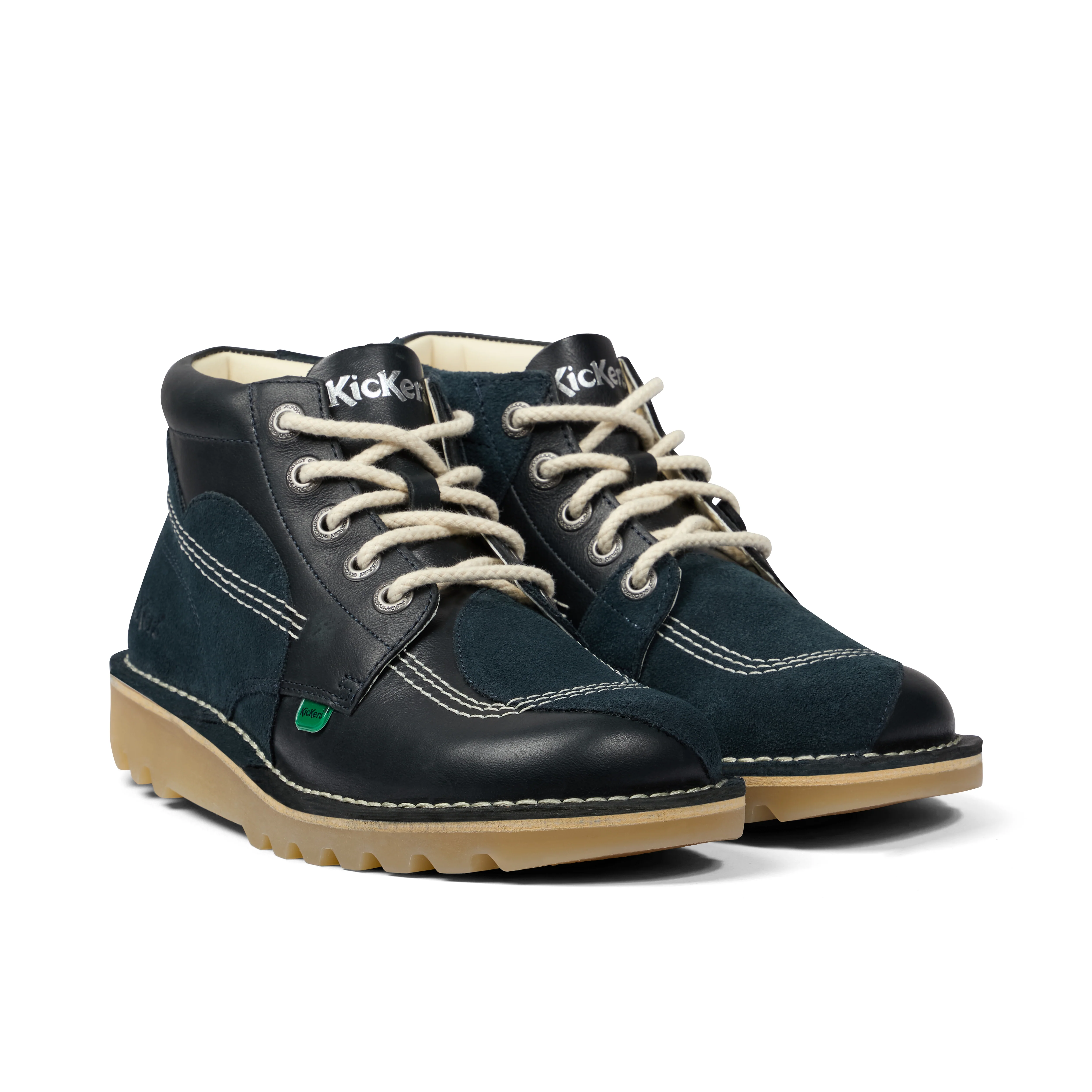 Adult Unisex Kick Hi Stitch Boots Navy - Image 3