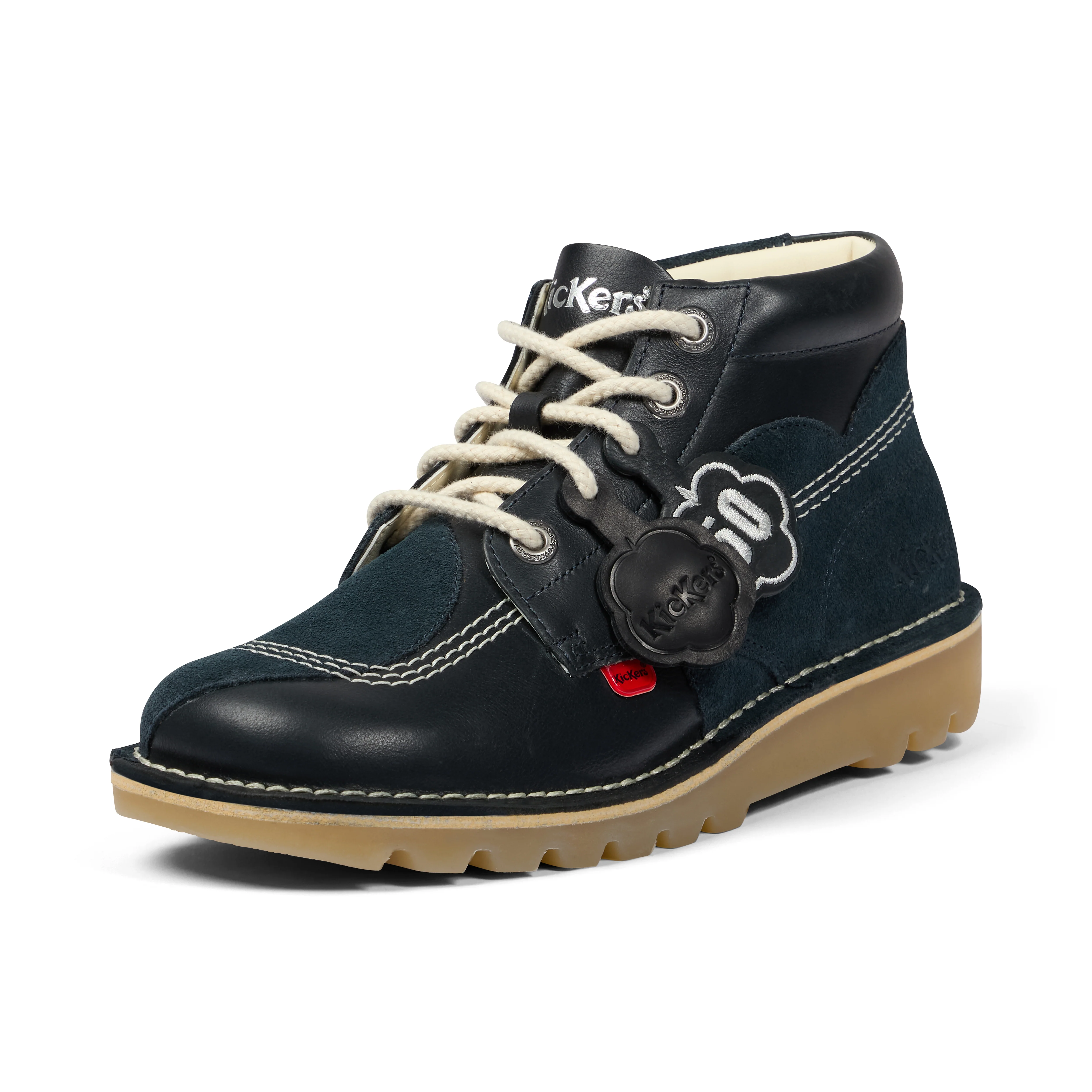 Adult Unisex Kick Hi Stitch Boots Navy - Image 6