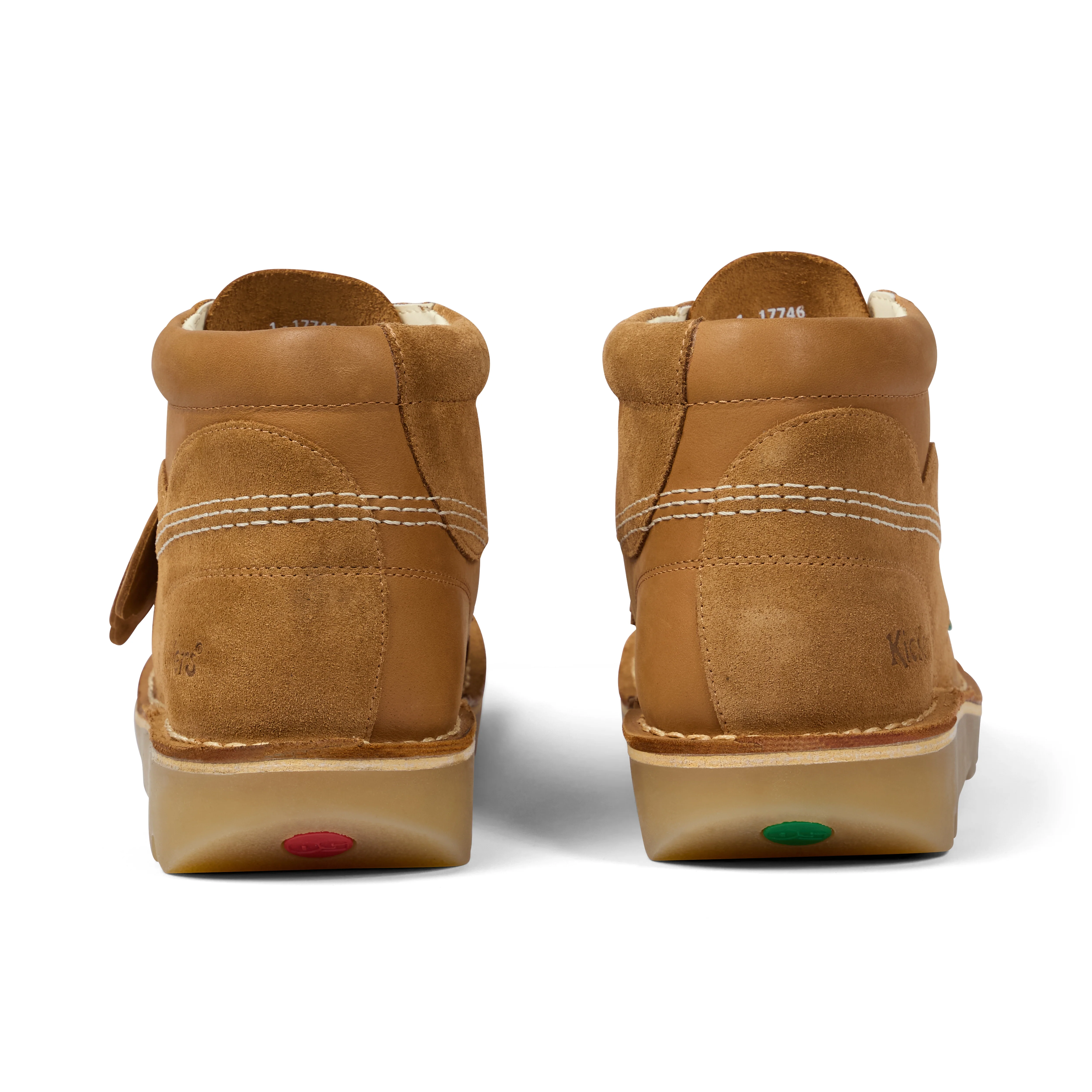 Adult Unisex Kick Hi Stitch Boots Tan - Image 5
