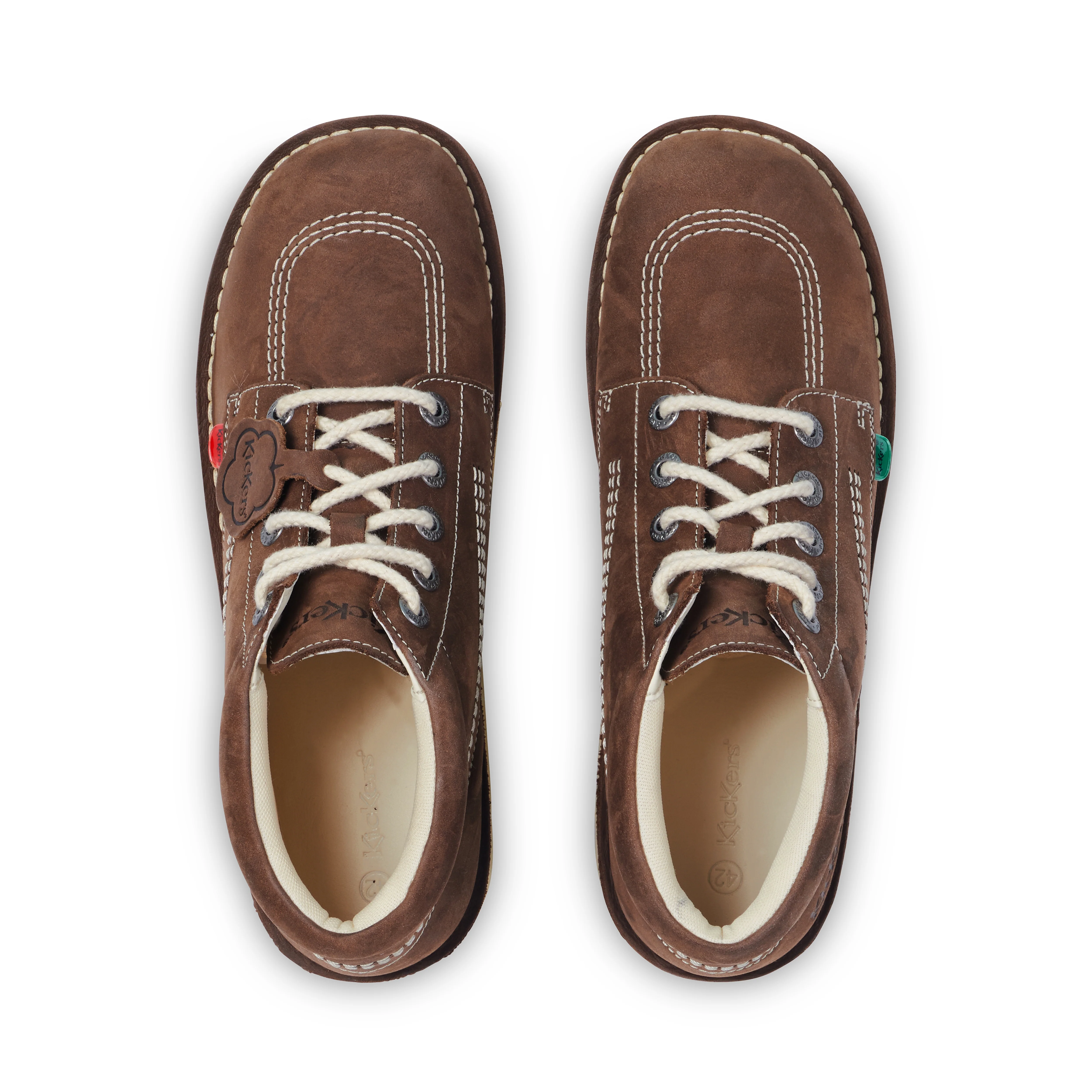 Adult Unisex Kick Hi Suede Brown - Image 4