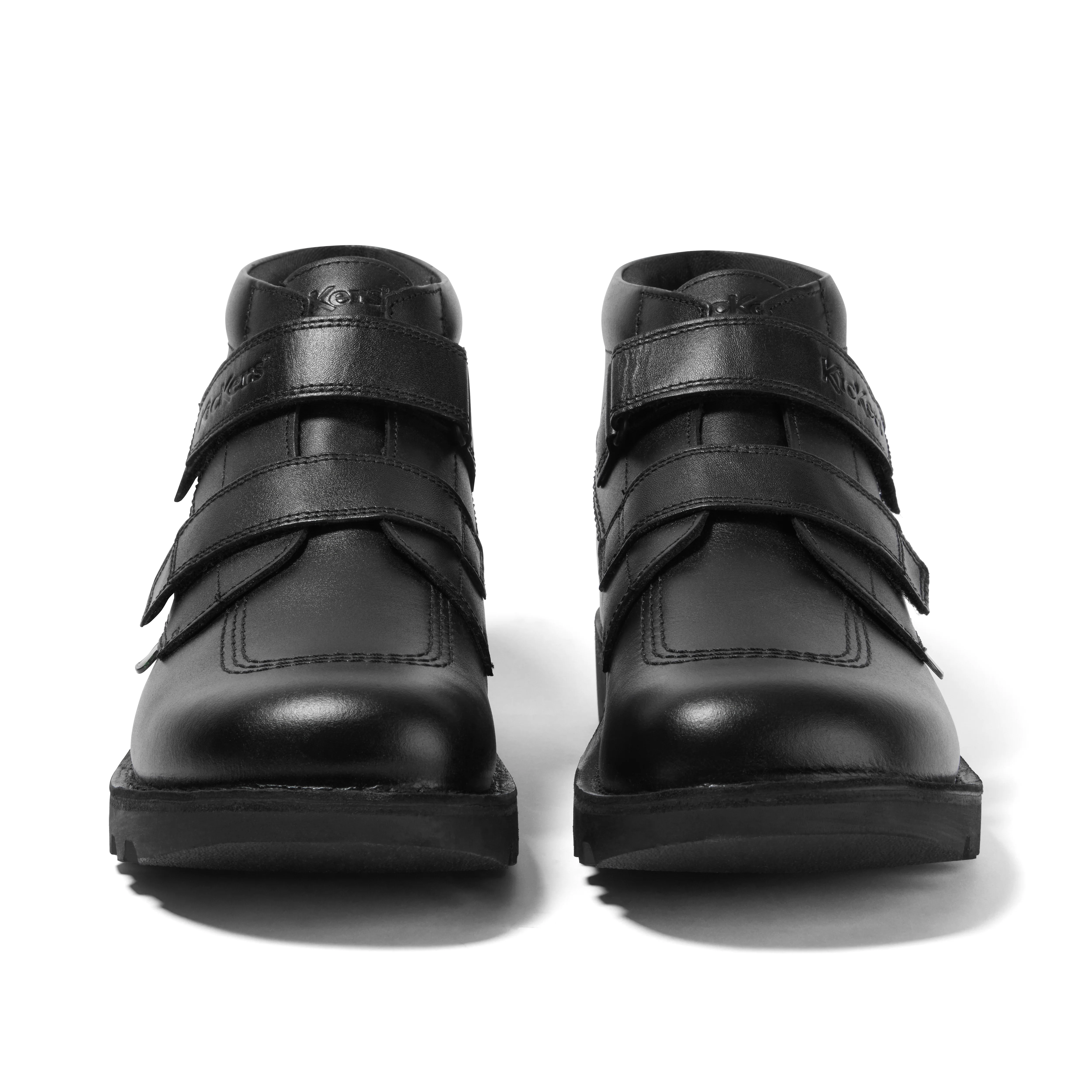 Adult Unisex Kick HI Vel Leather Black - Image 2