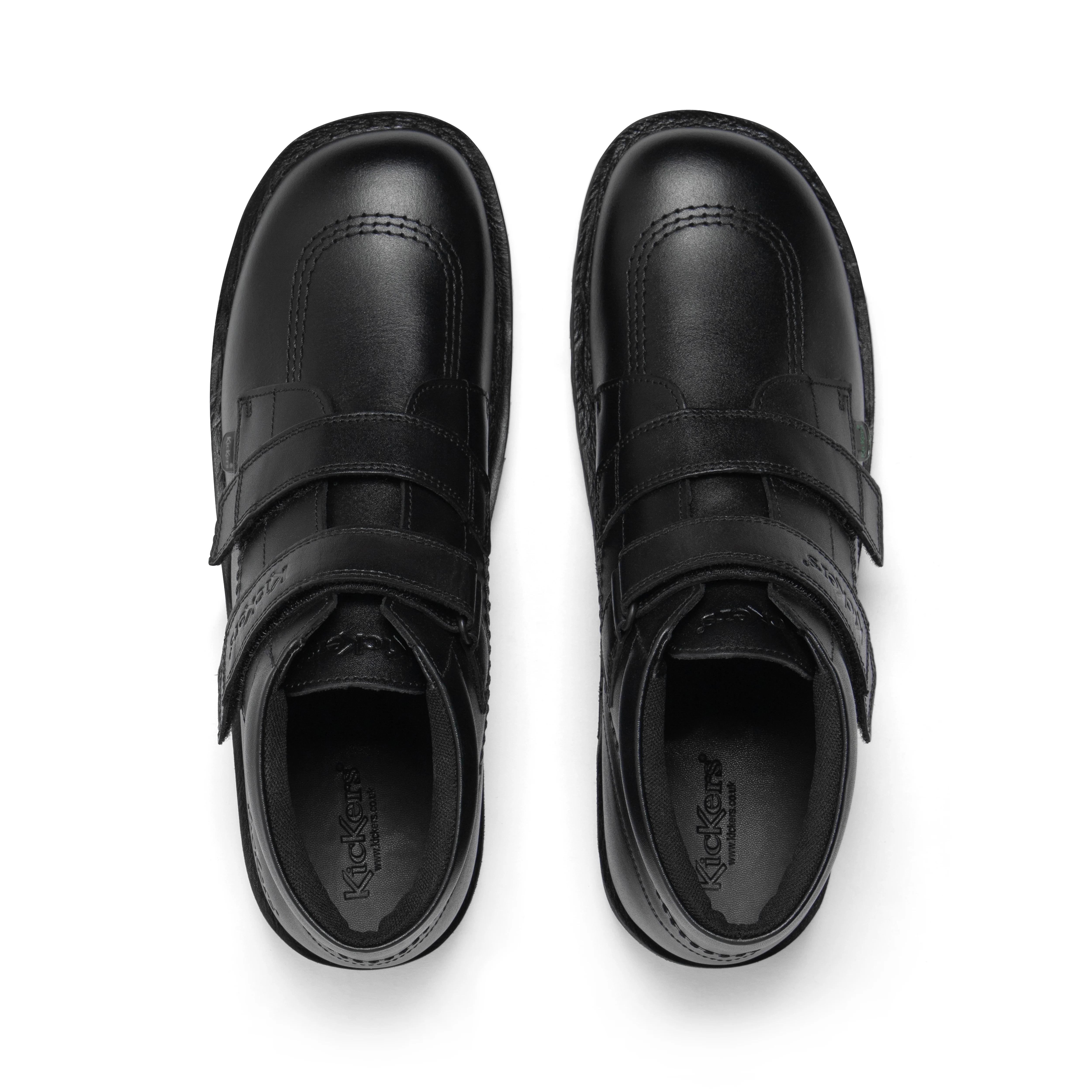 Adult Unisex Kick HI Vel Leather Black - Image 4
