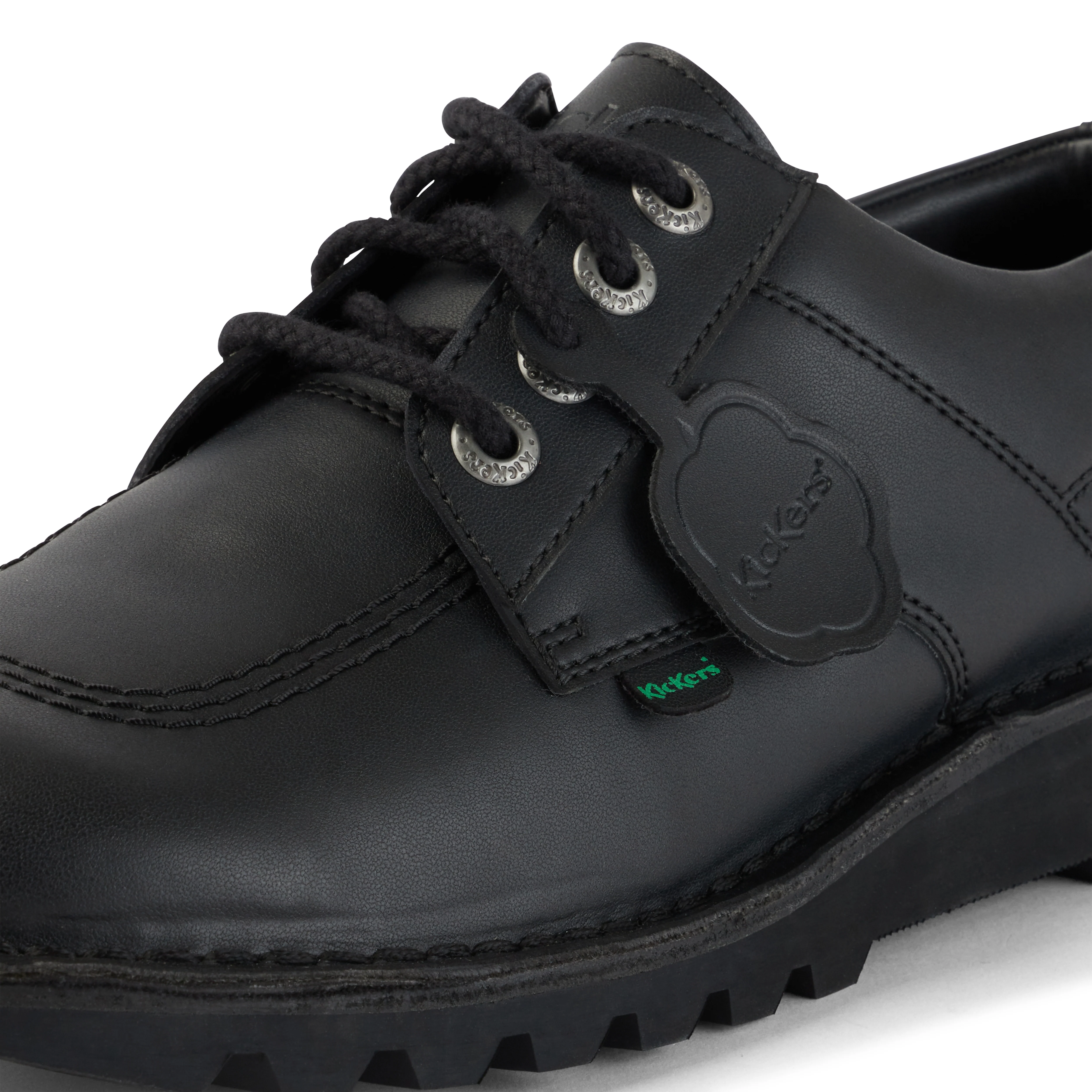 Adult Unisex Kick Lo Leather Alternative Black - Image 6