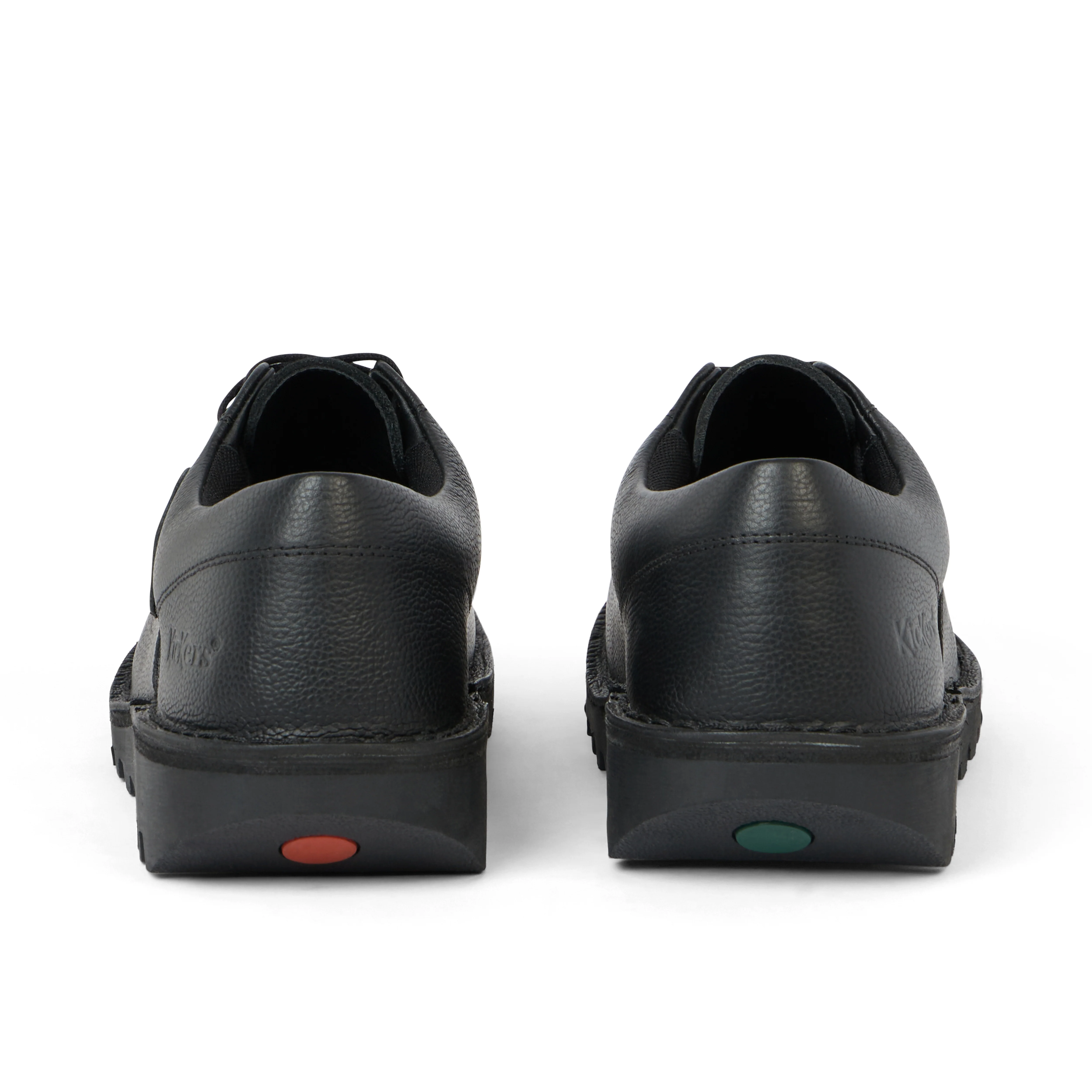 Adult Unisex Kick Shoe Tumble Leather Black - Image 5