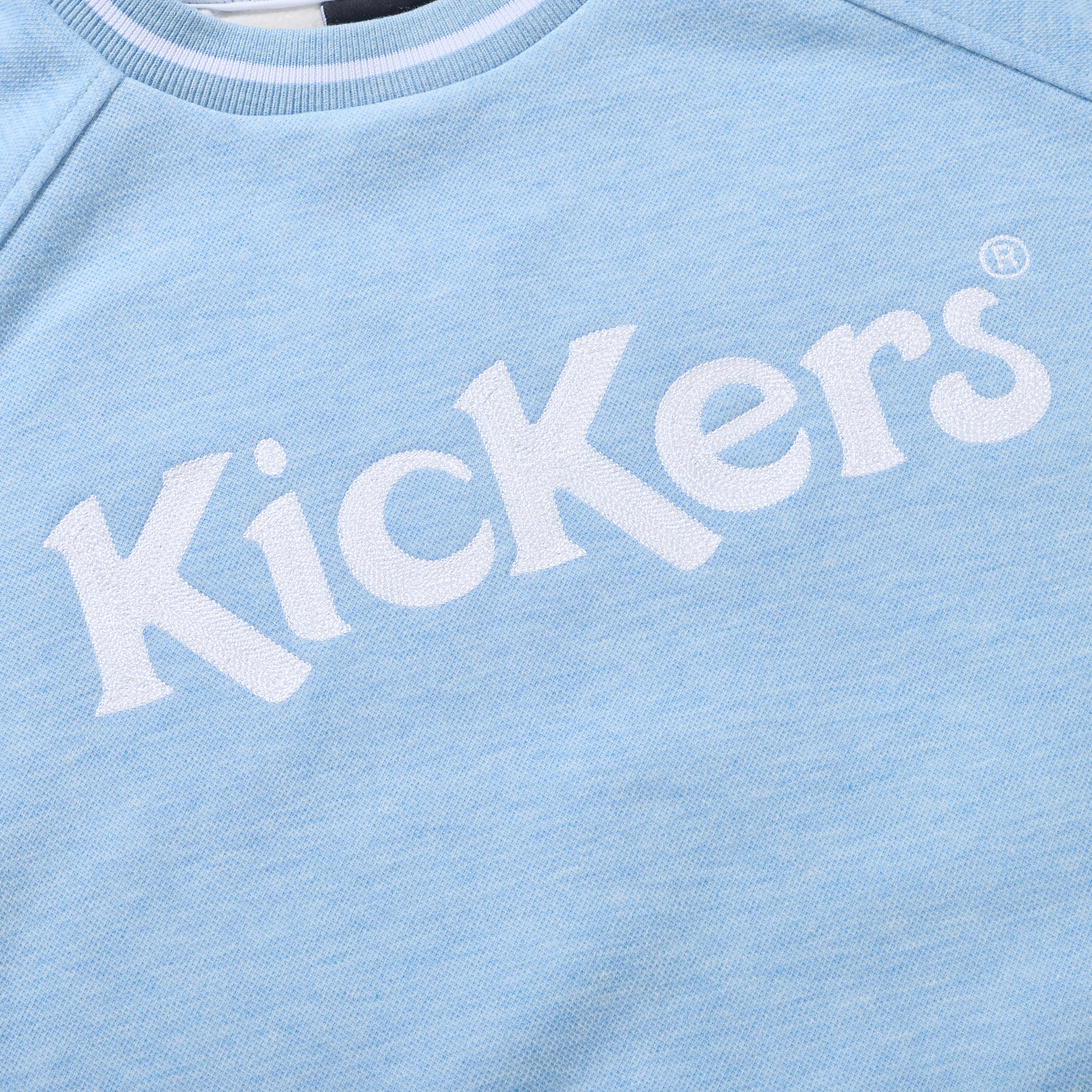 Adult Unisex Kicker Classic Crew Sweatshirt Blue - Image 5