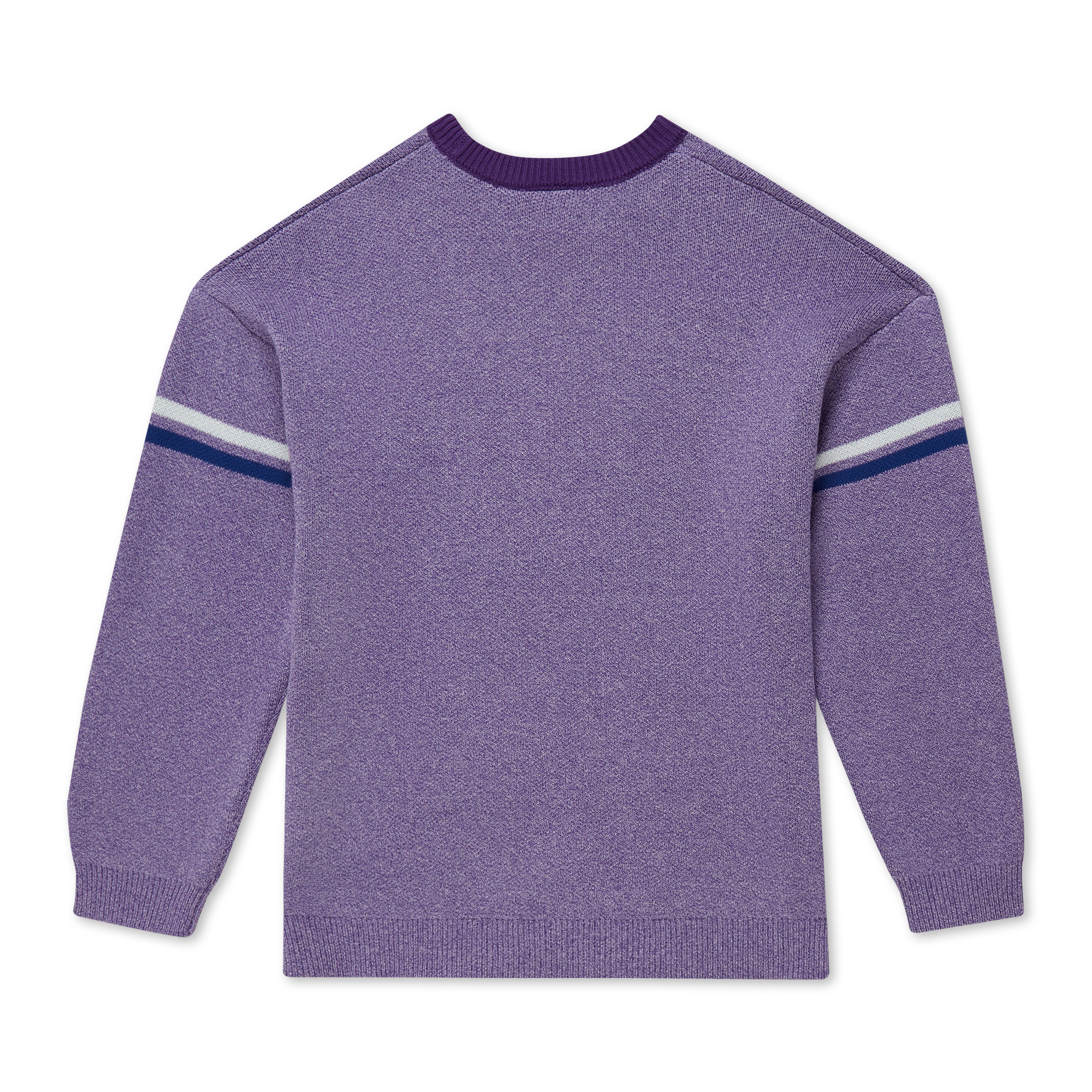 Adult Unisex Kickers Chest Logo Knit Purple - Image 4