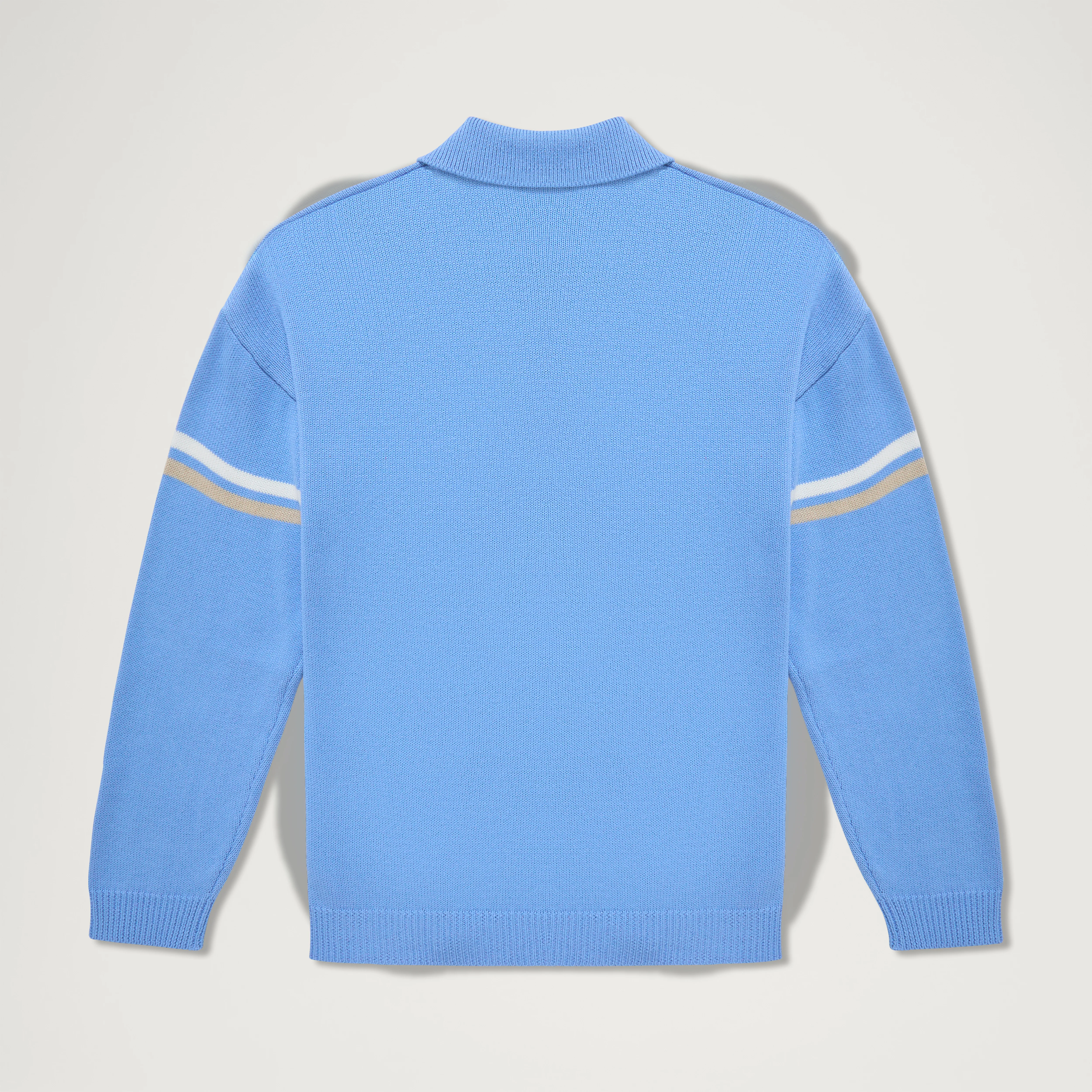 Adult Unisex Kickers Classic Zip Through Knit Blue - Image 4