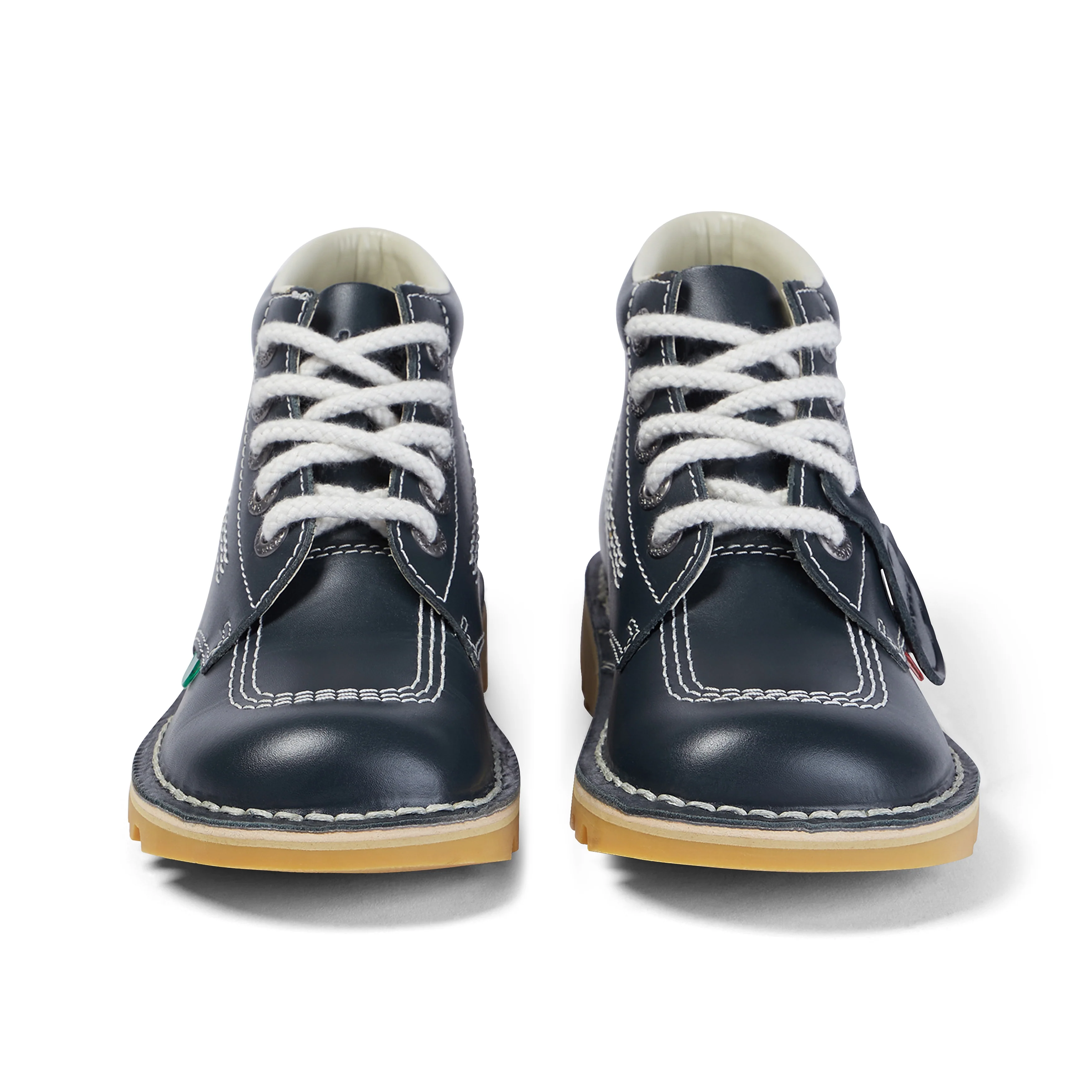 Adult Unisex Leather Kick Hi Core Navy - Image 2
