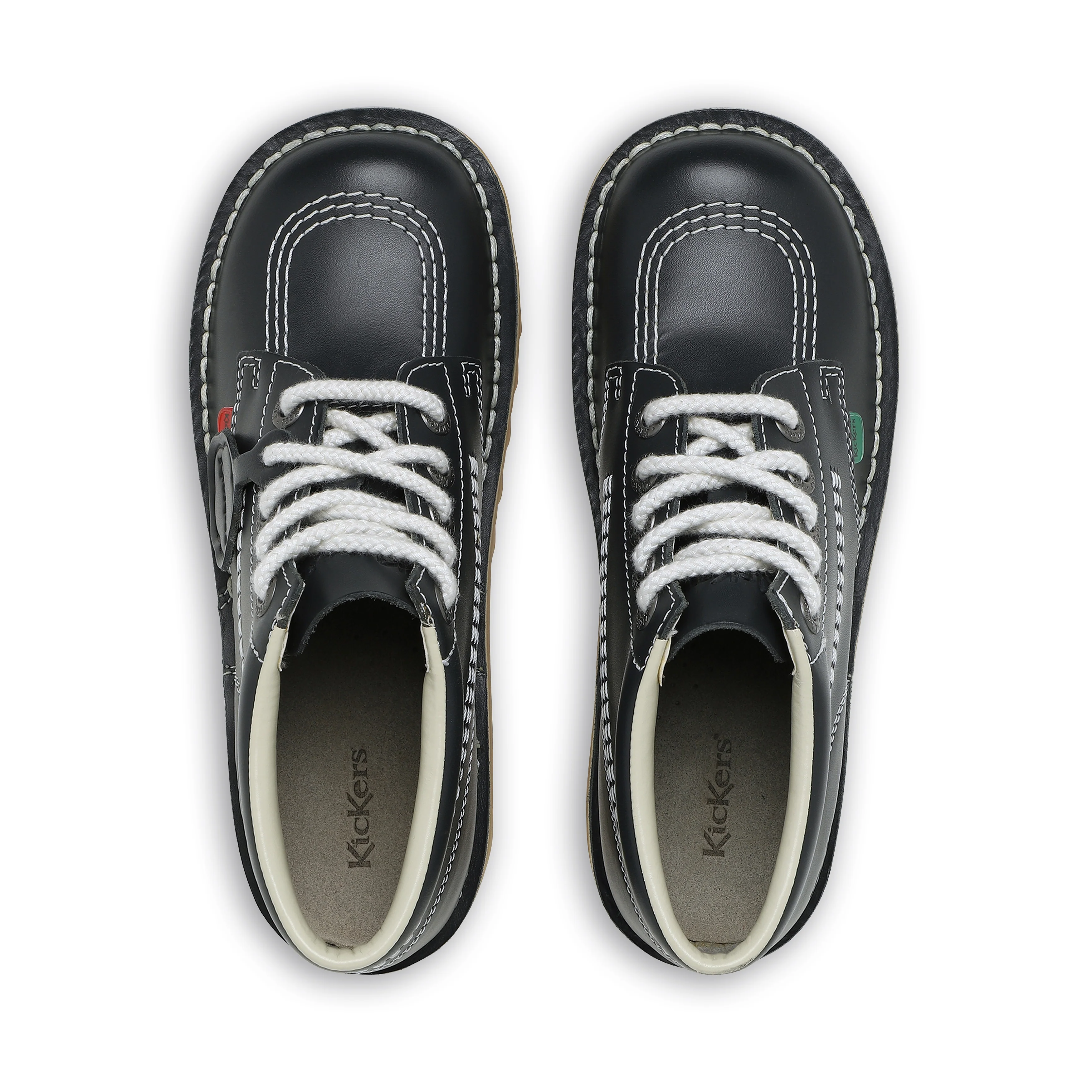Adult Unisex Leather Kick Hi Core Navy - Image 4