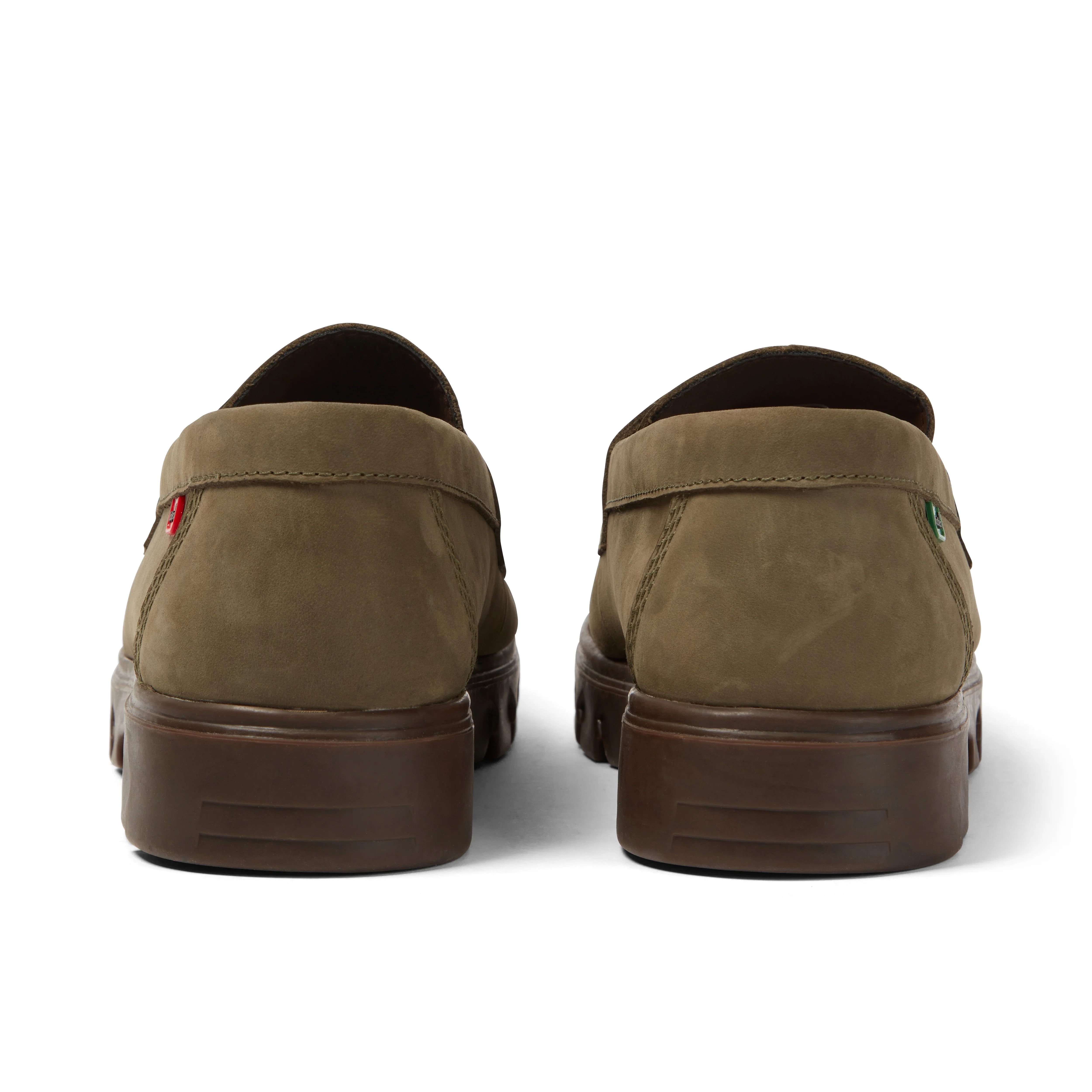 Adult Unisex Lennon Loafer Leather Dark Green - Image 5