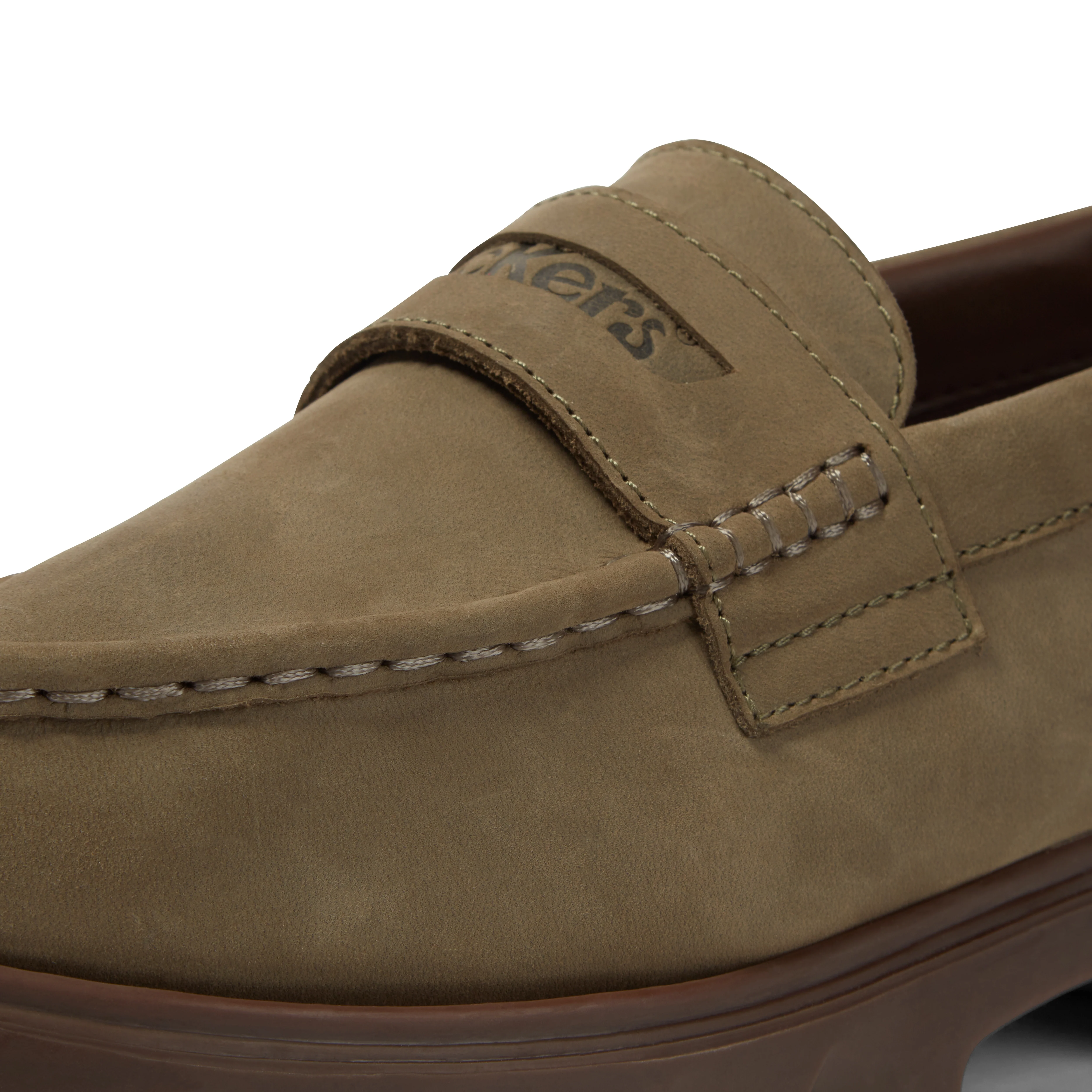 Adult Unisex Lennon Loafer Leather Dark Green - Image 6