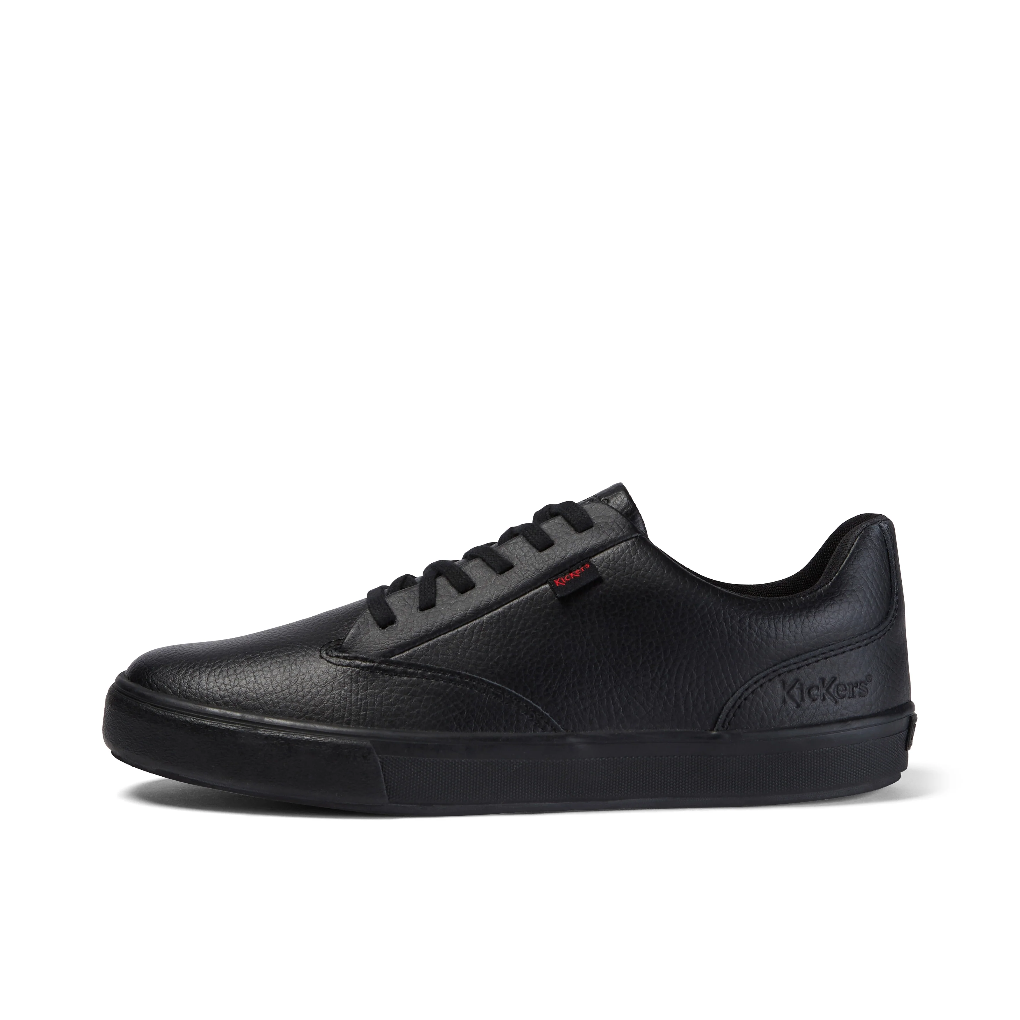 Adult Unisex Tovni Tumbled Leather Black