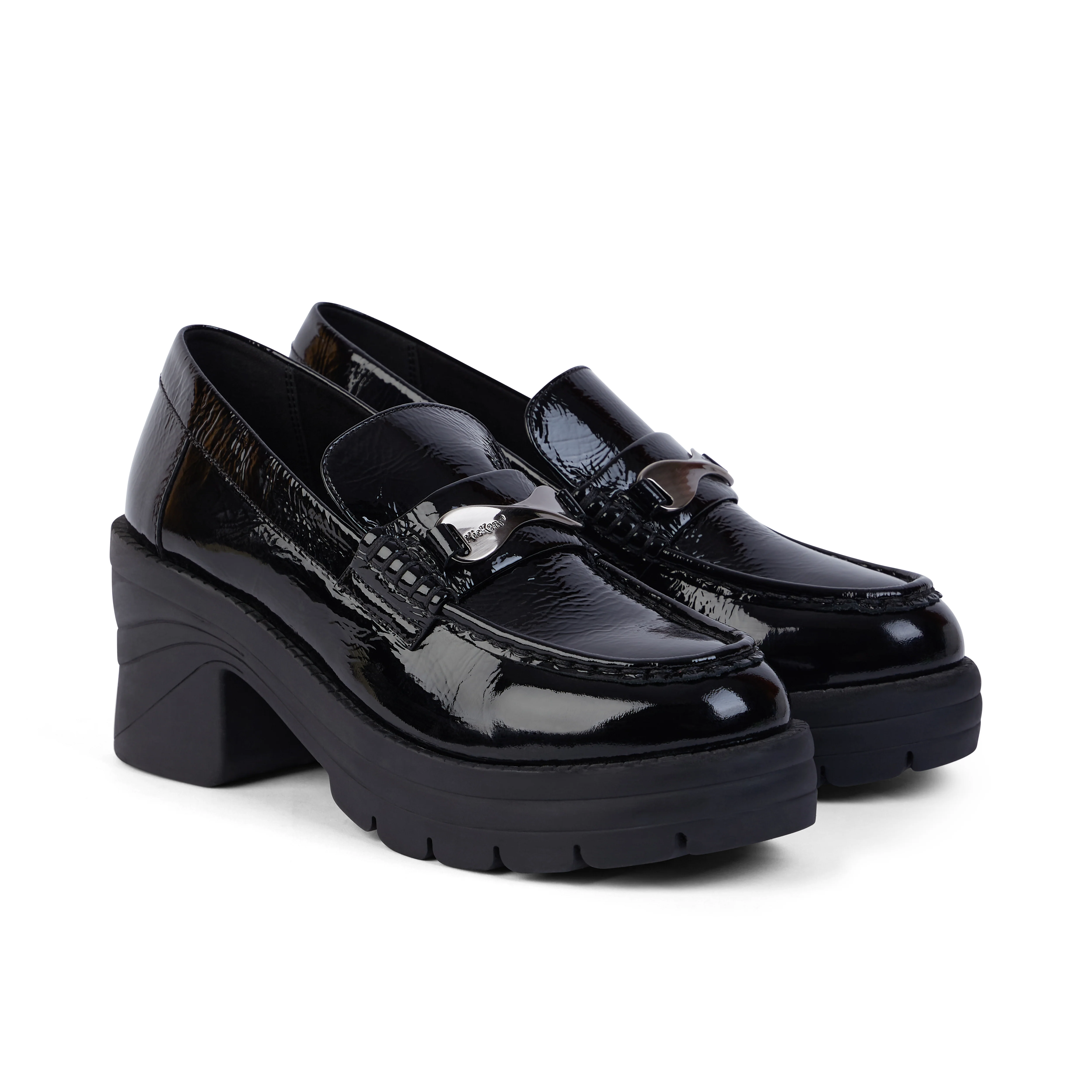 Adult Women Edie Loafer Patent Leather Black - Image 3