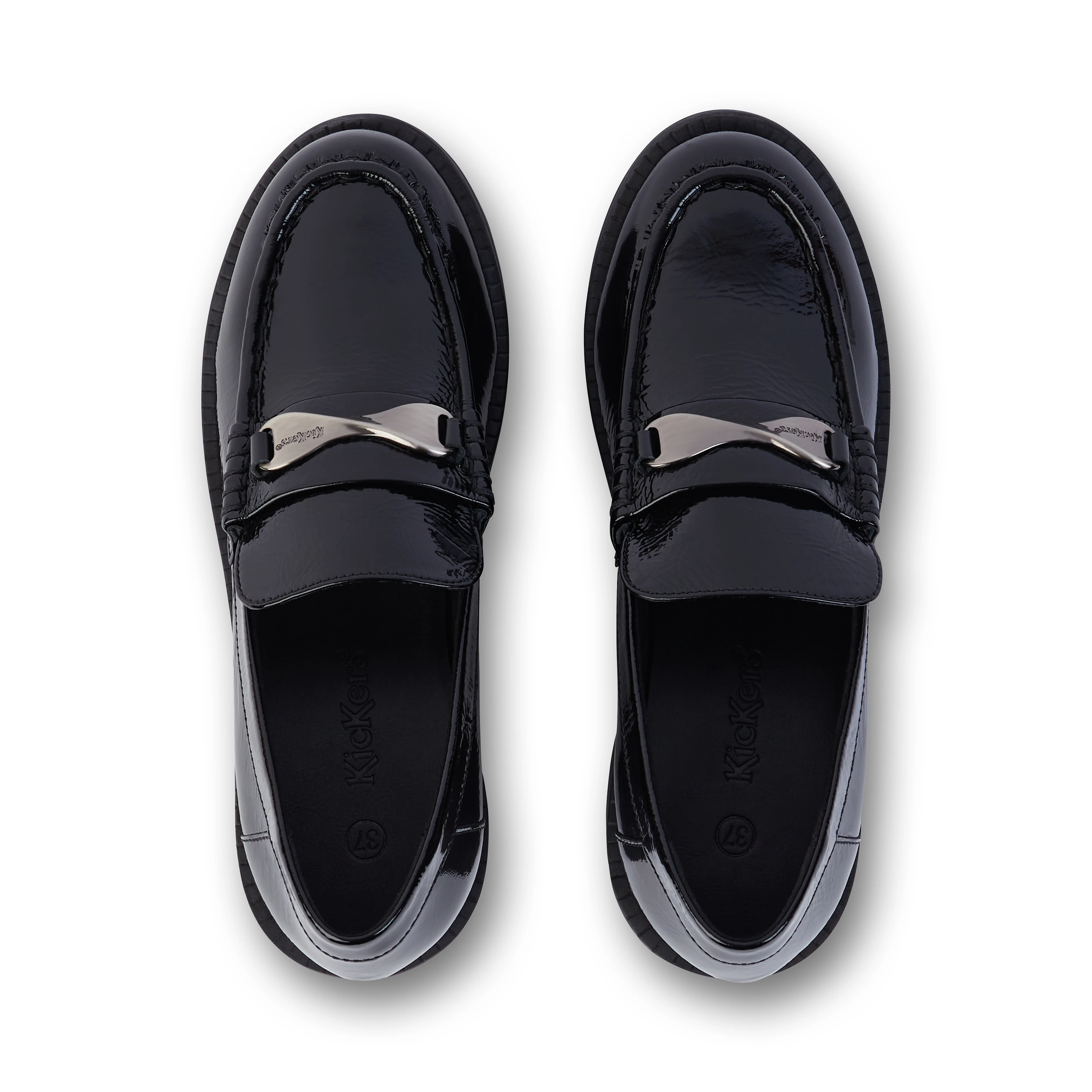Adult Women Edie Loafer Patent Leather Black - Image 4