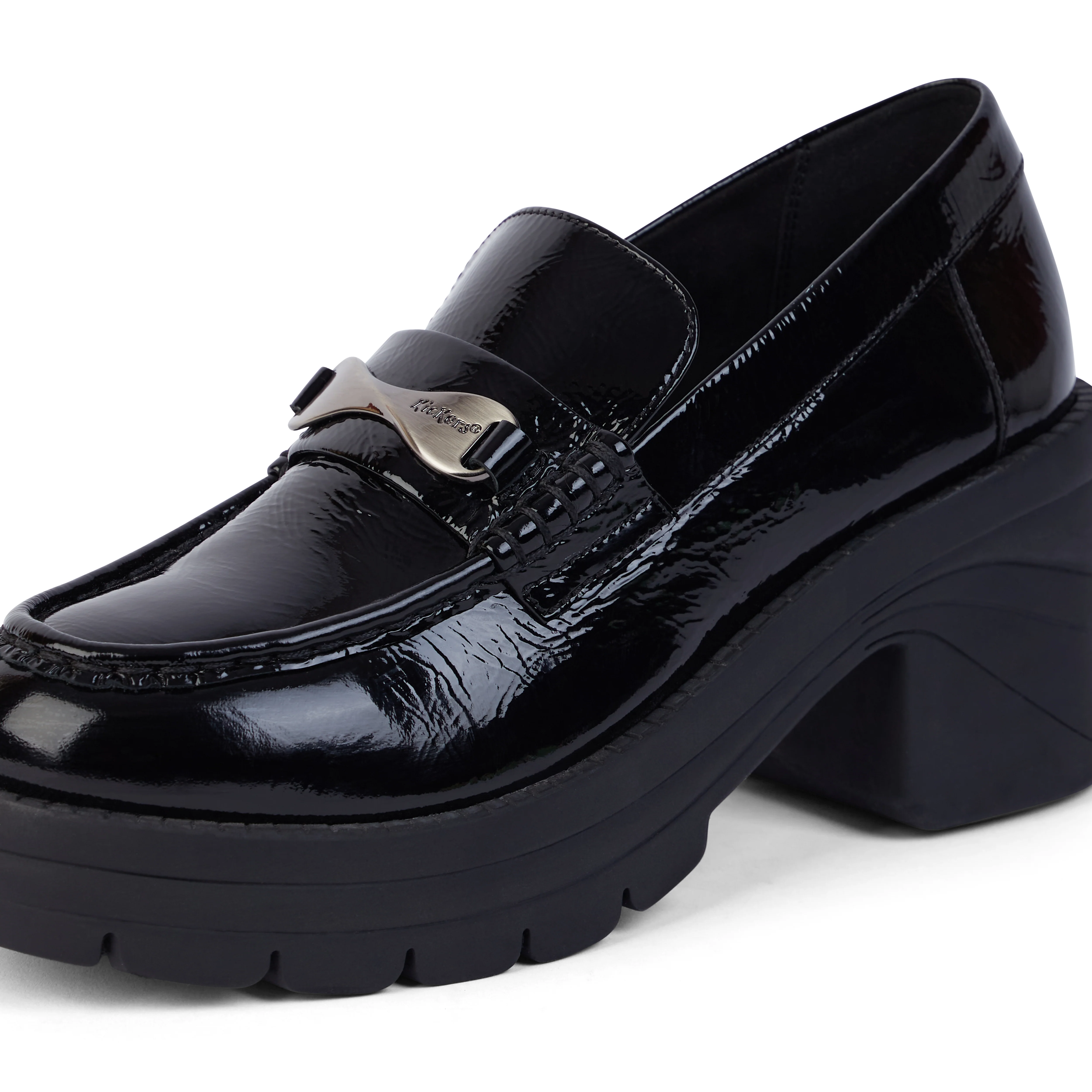 Adult Women Edie Loafer Patent Leather Black - Image 6