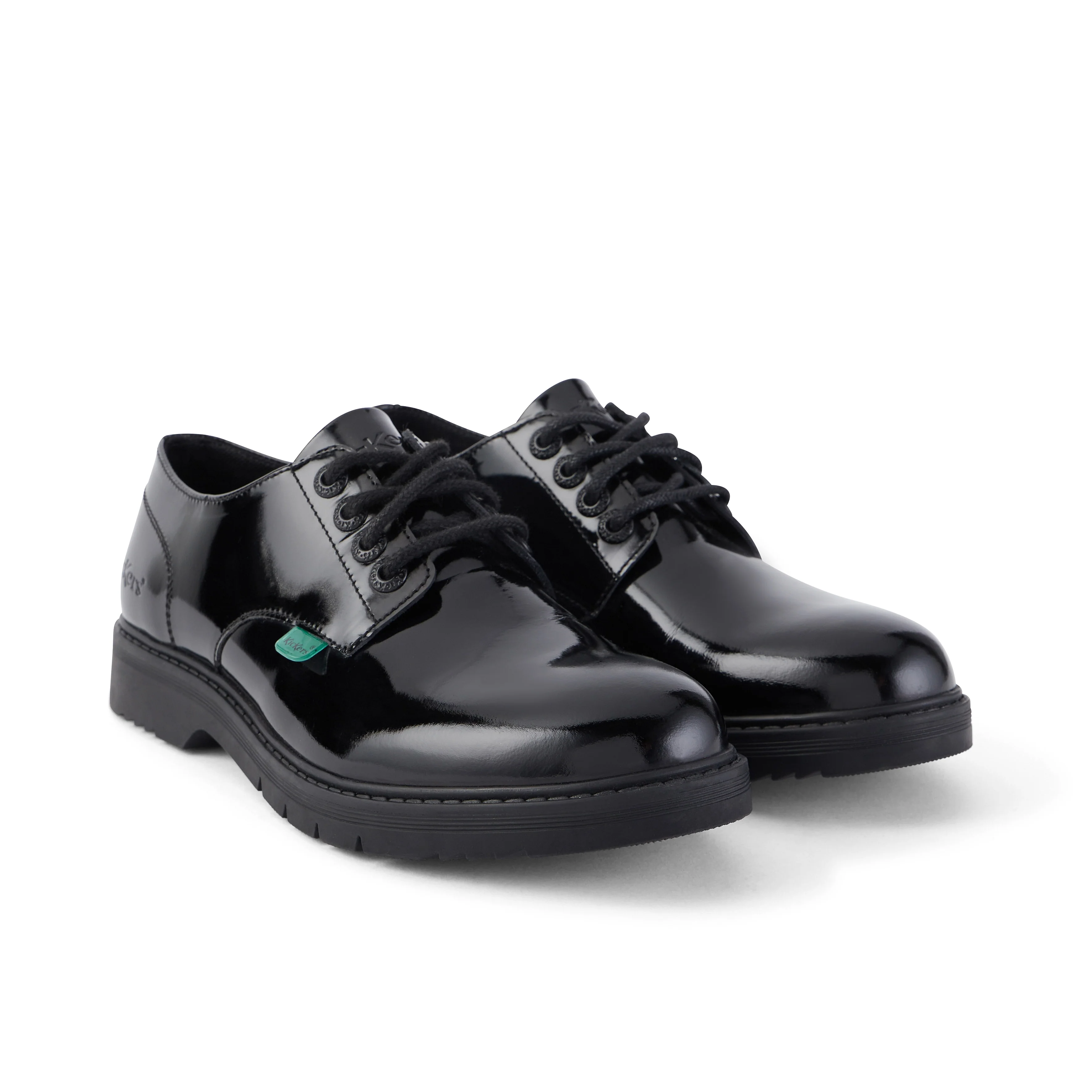 Adult Womens Finley Lo Patent Leather Black - Image 3