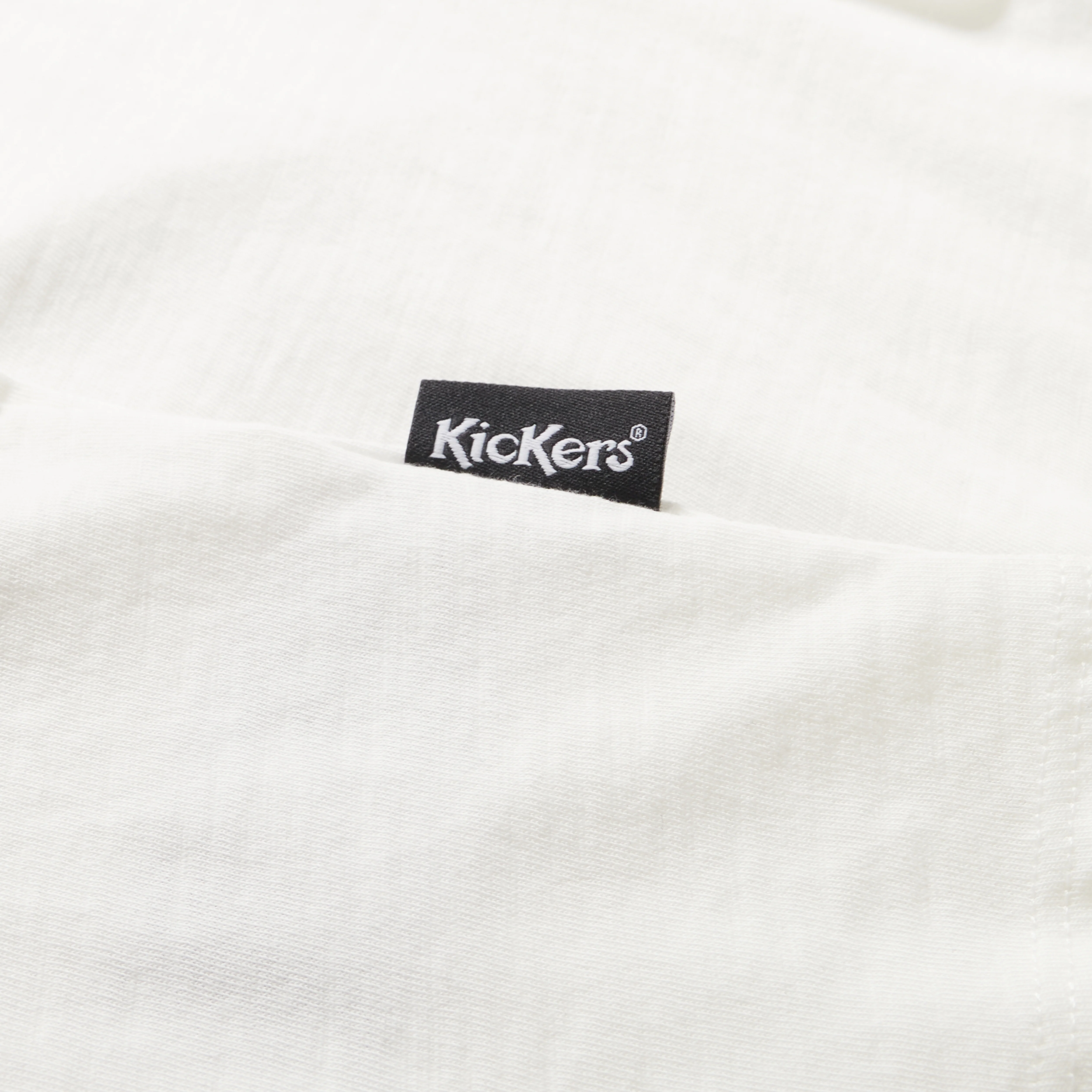 Adult Womens Kickers Classic Crew Neck Tee White - Image 6